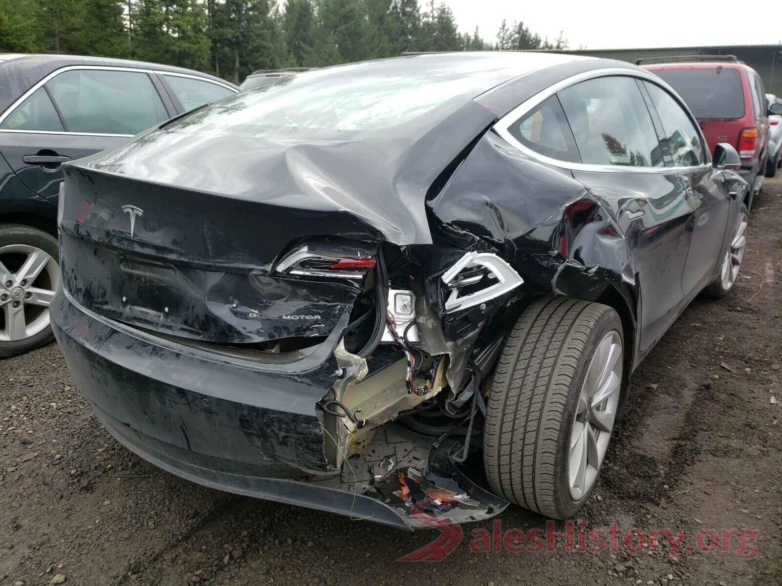 5YJ3E1EB4JF120921 2018 TESLA MODEL 3