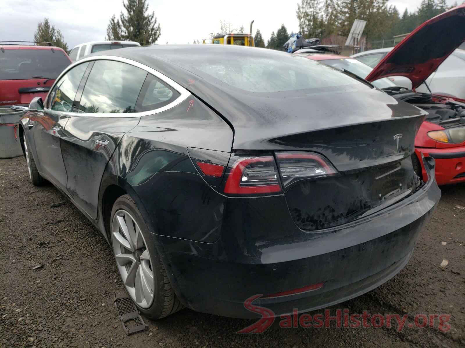 5YJ3E1EB4JF120921 2018 TESLA MODEL 3