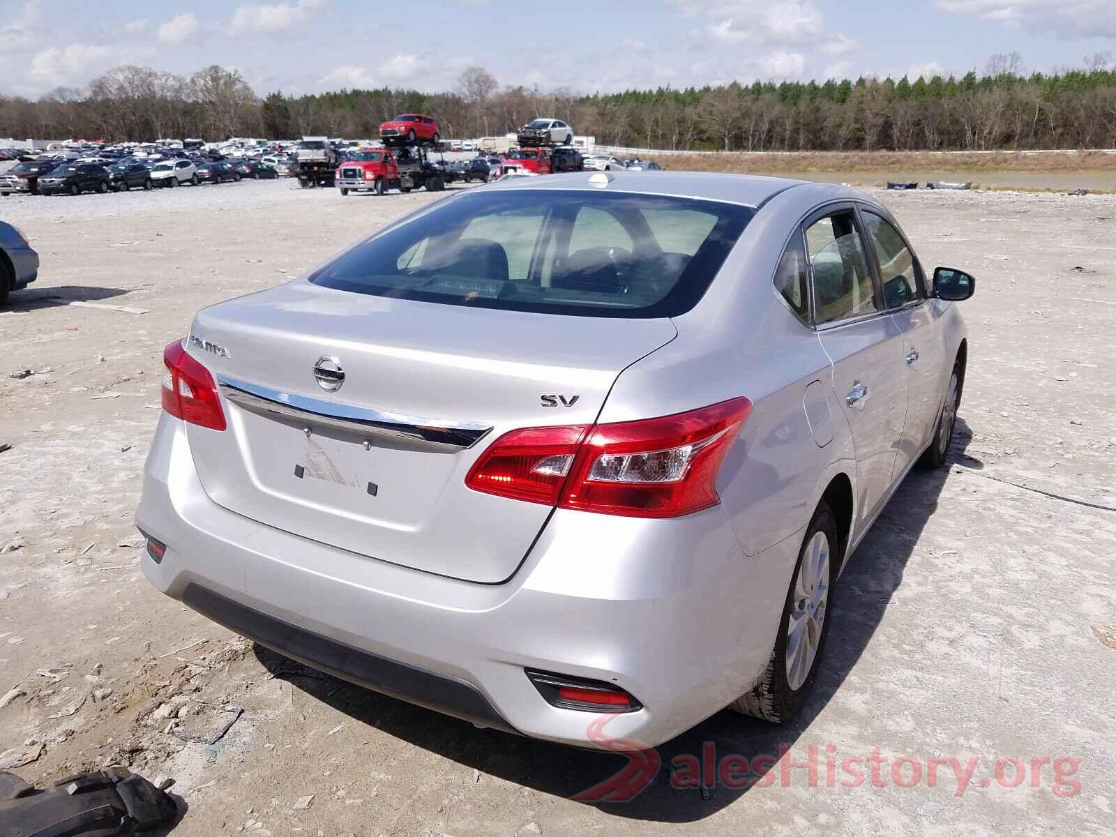 3N1AB7AP7KL611610 2019 NISSAN SENTRA