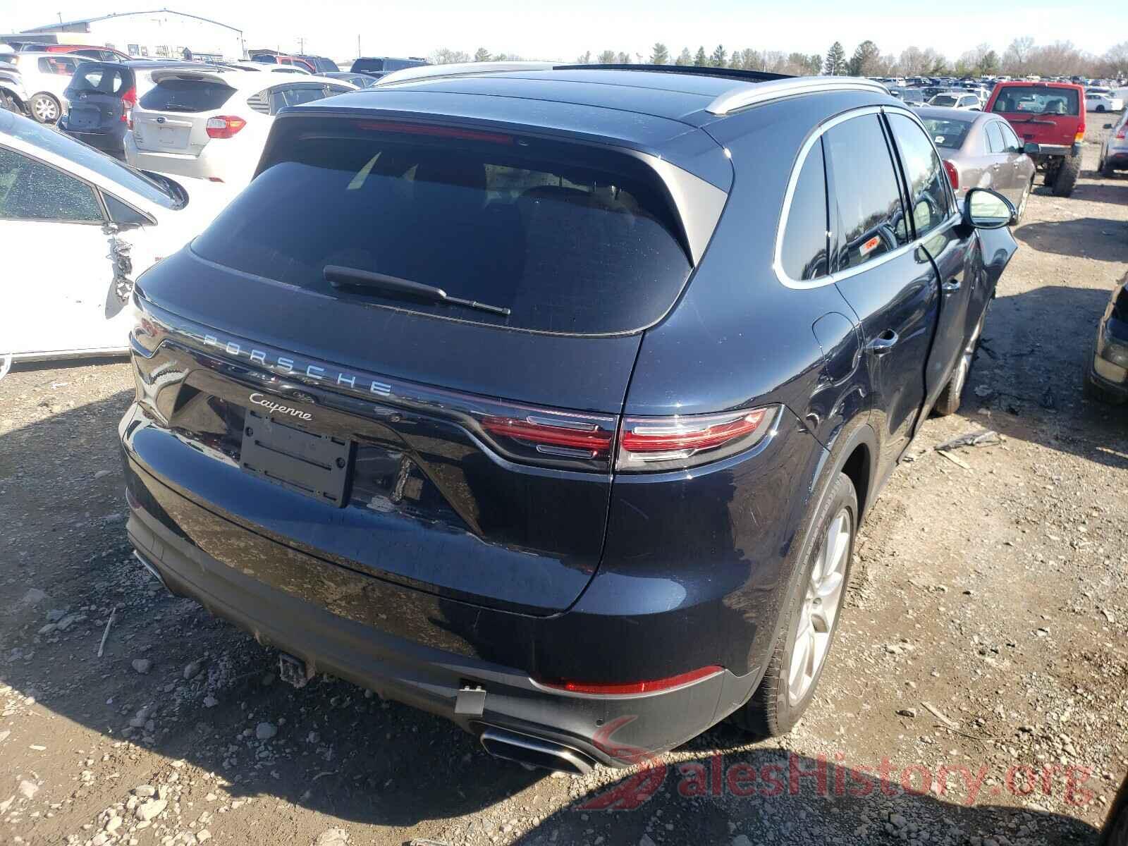 WP1AA2AY5KDA19137 2019 PORSCHE CAYENNE