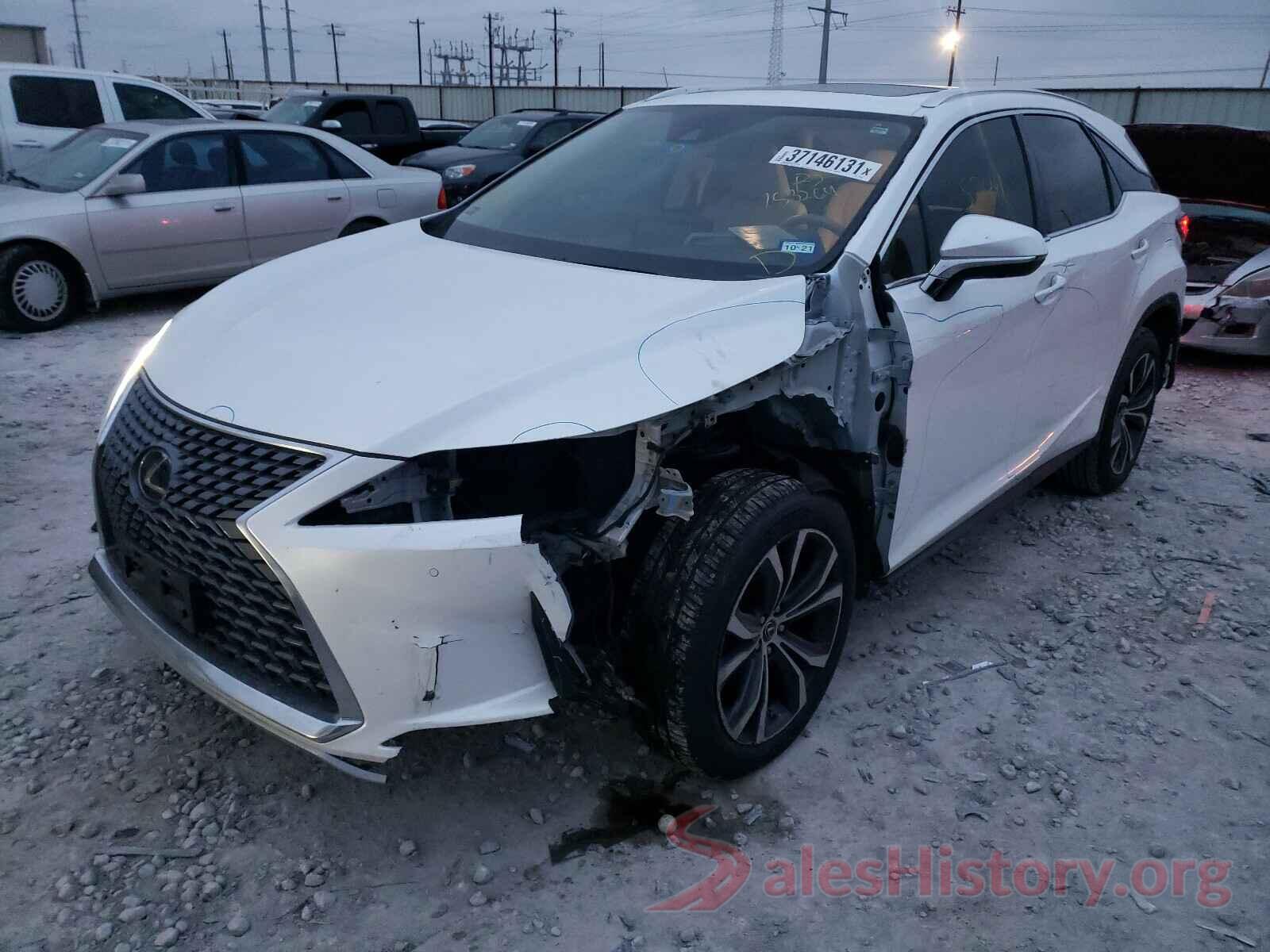 2T2HZMAAXLC153269 2020 LEXUS RX350