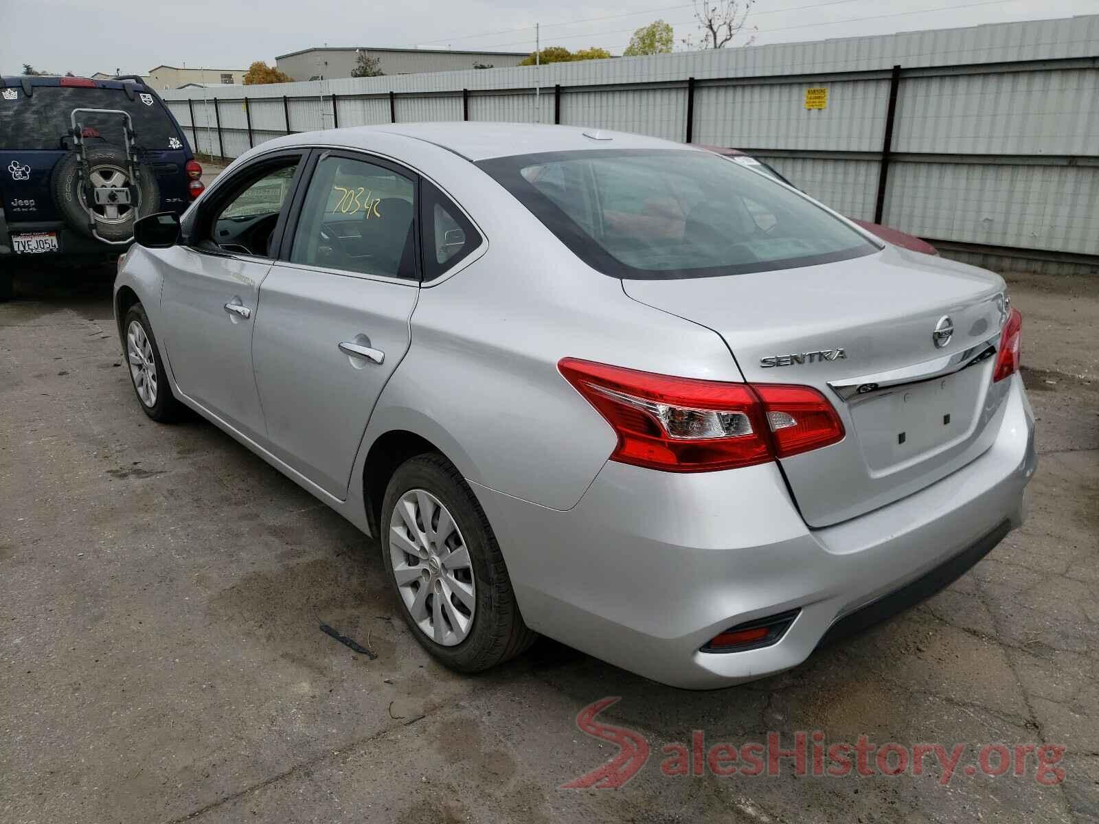 3N1AB7AP9HL671154 2017 NISSAN SENTRA