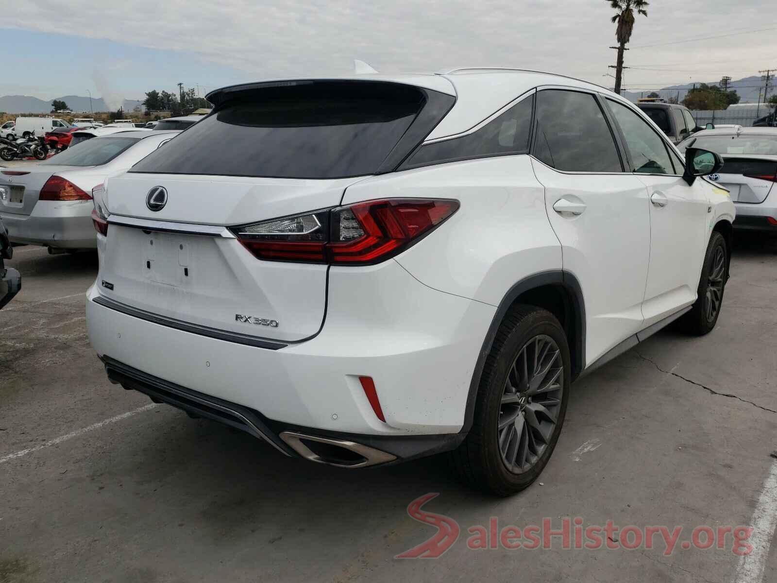 2T2BZMCA5JC157861 2018 LEXUS RX350