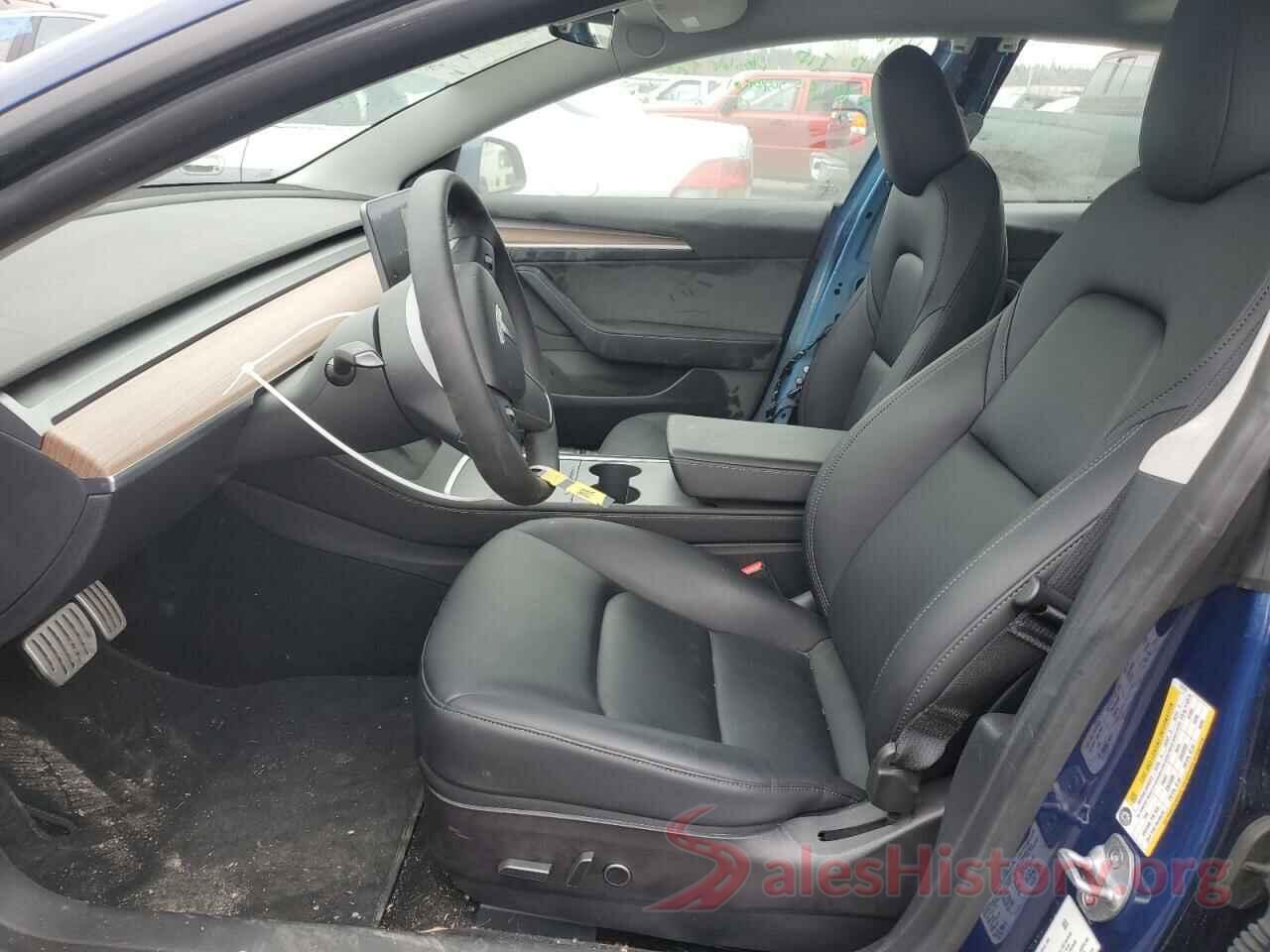 5YJ3E1EC6NF135791 2022 TESLA MODEL 3