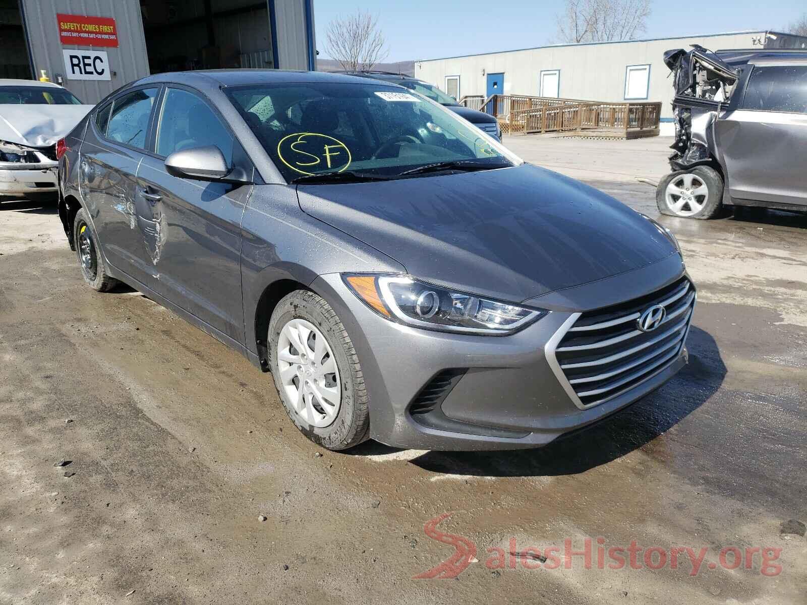 5NPD74LF3JH288122 2018 HYUNDAI ELANTRA