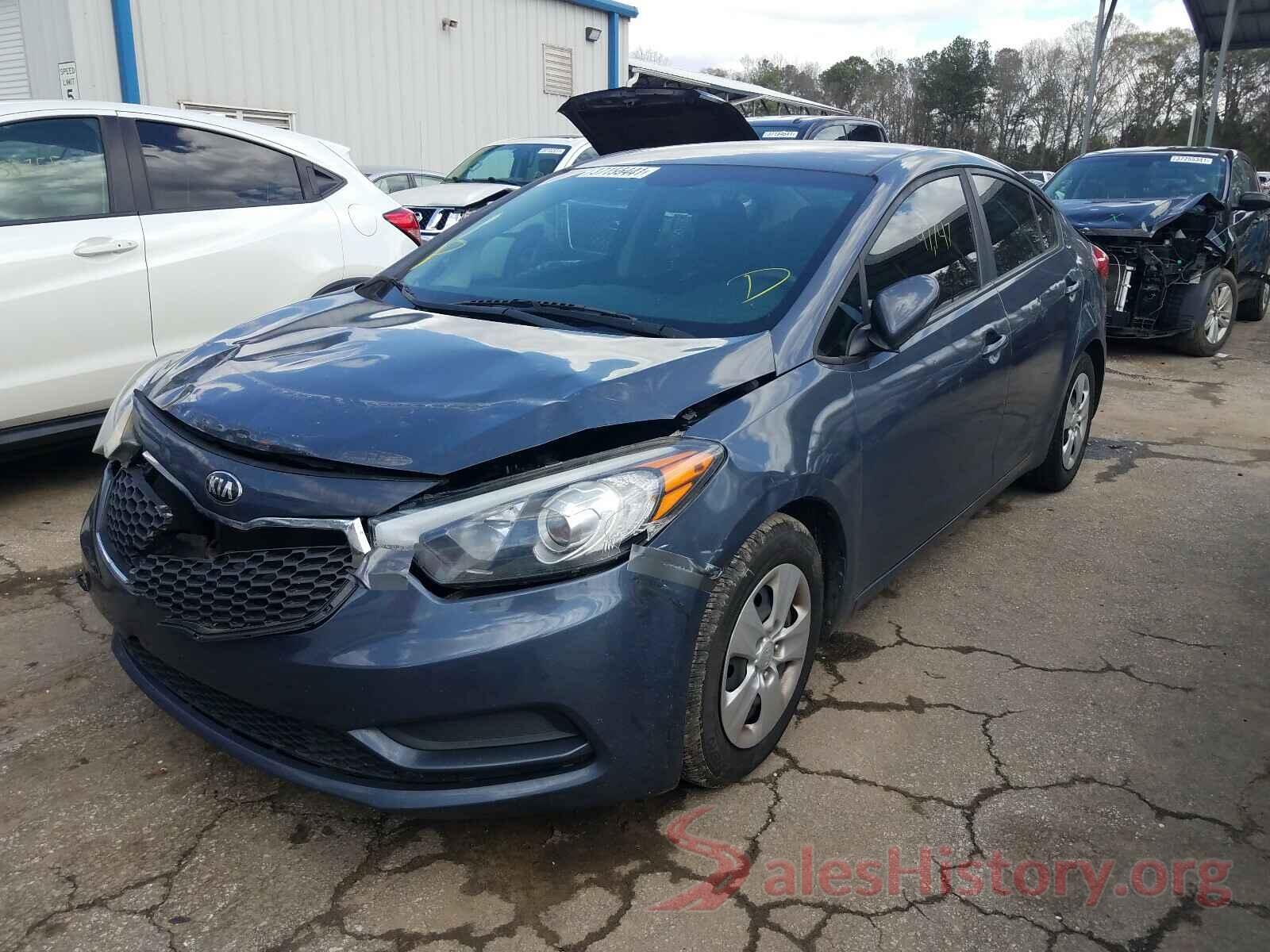 KNAFK4A64G5572598 2016 KIA FORTE