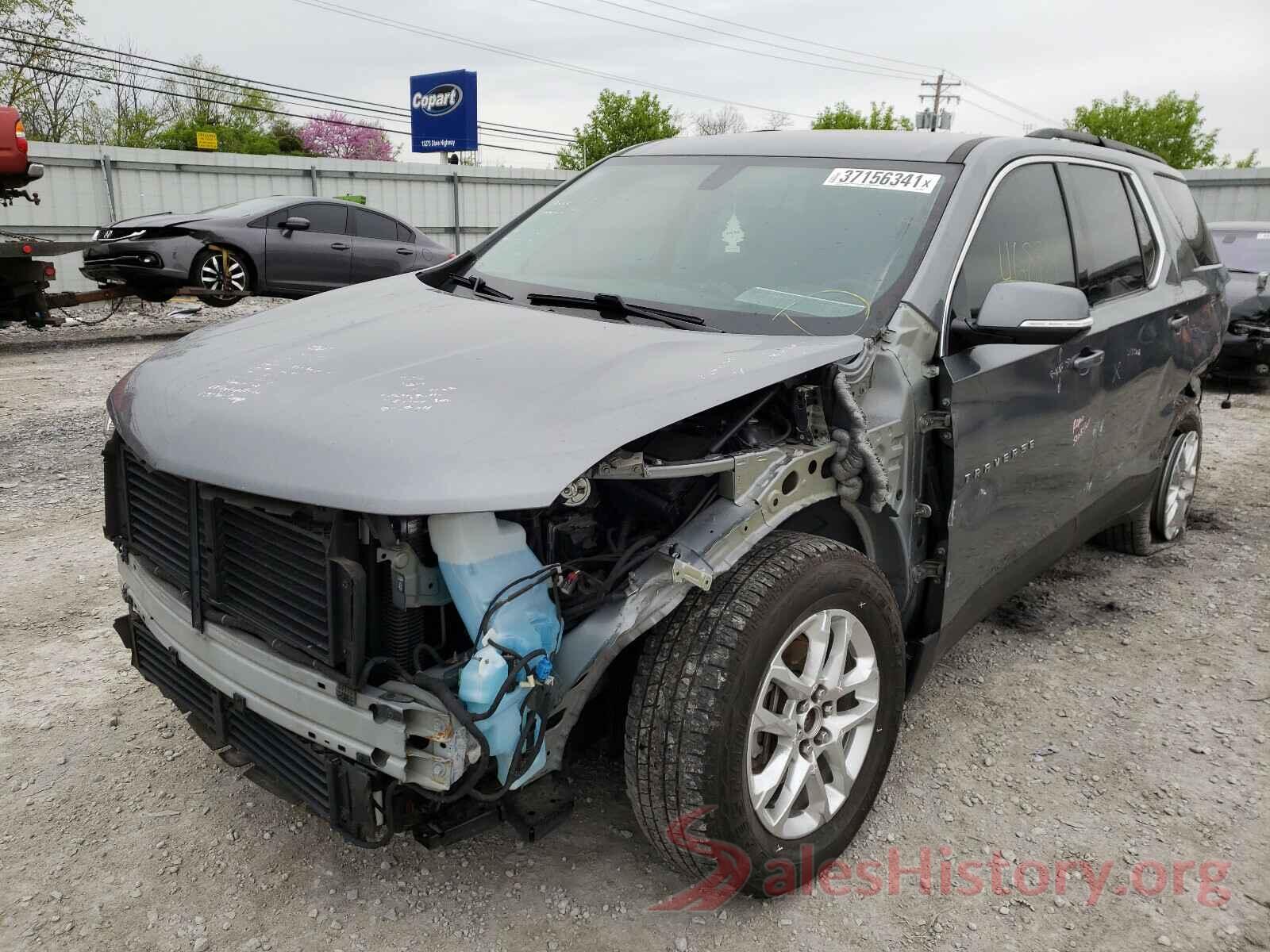 1GNERGKW0KJ186553 2019 CHEVROLET TRAVERSE