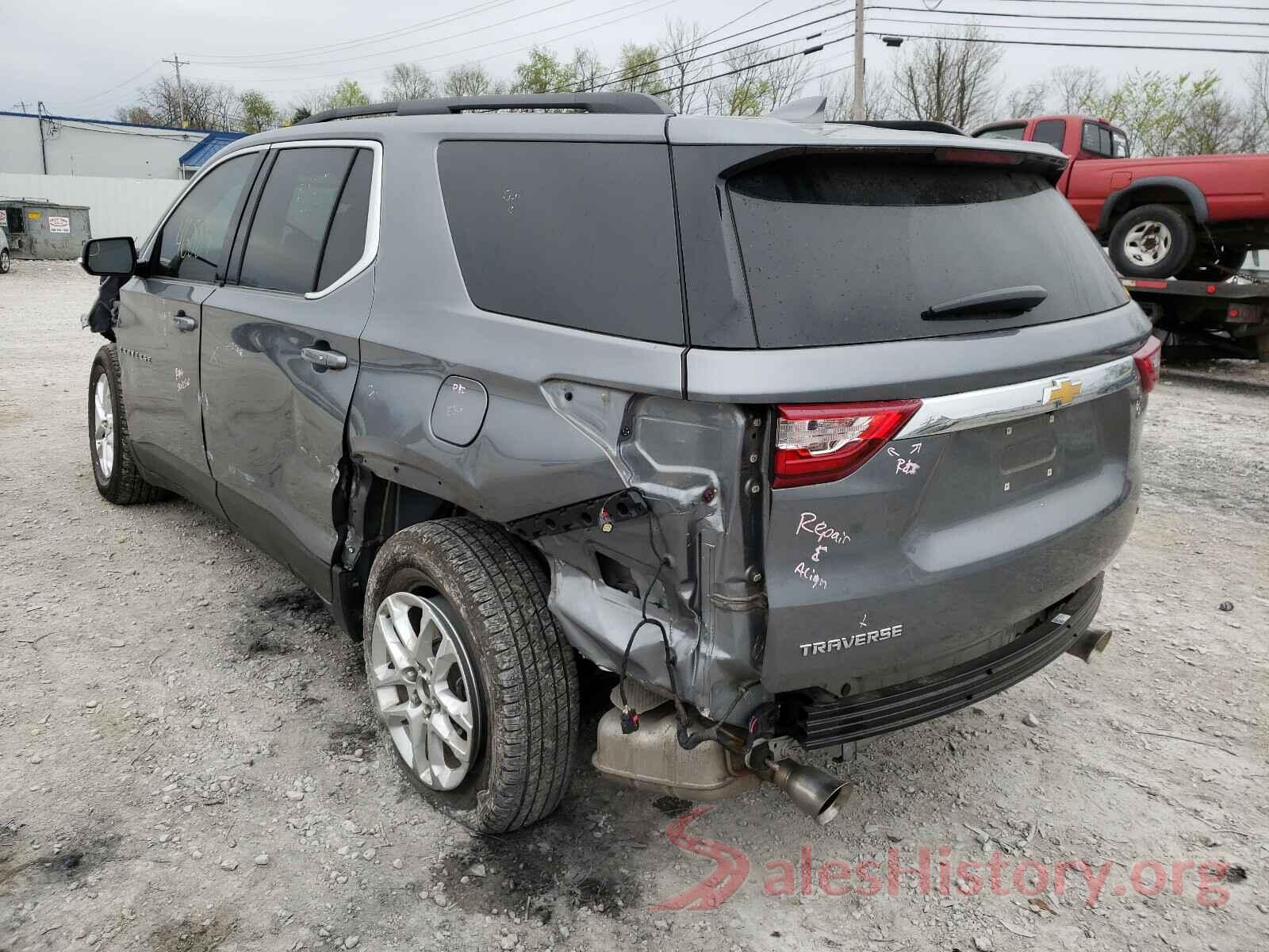 1GNERGKW0KJ186553 2019 CHEVROLET TRAVERSE