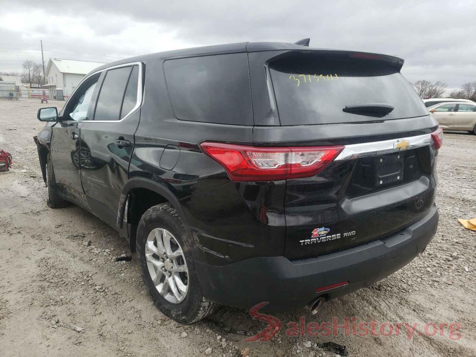 1GNEVFKW5LJ155998 2020 CHEVROLET TRAVERSE