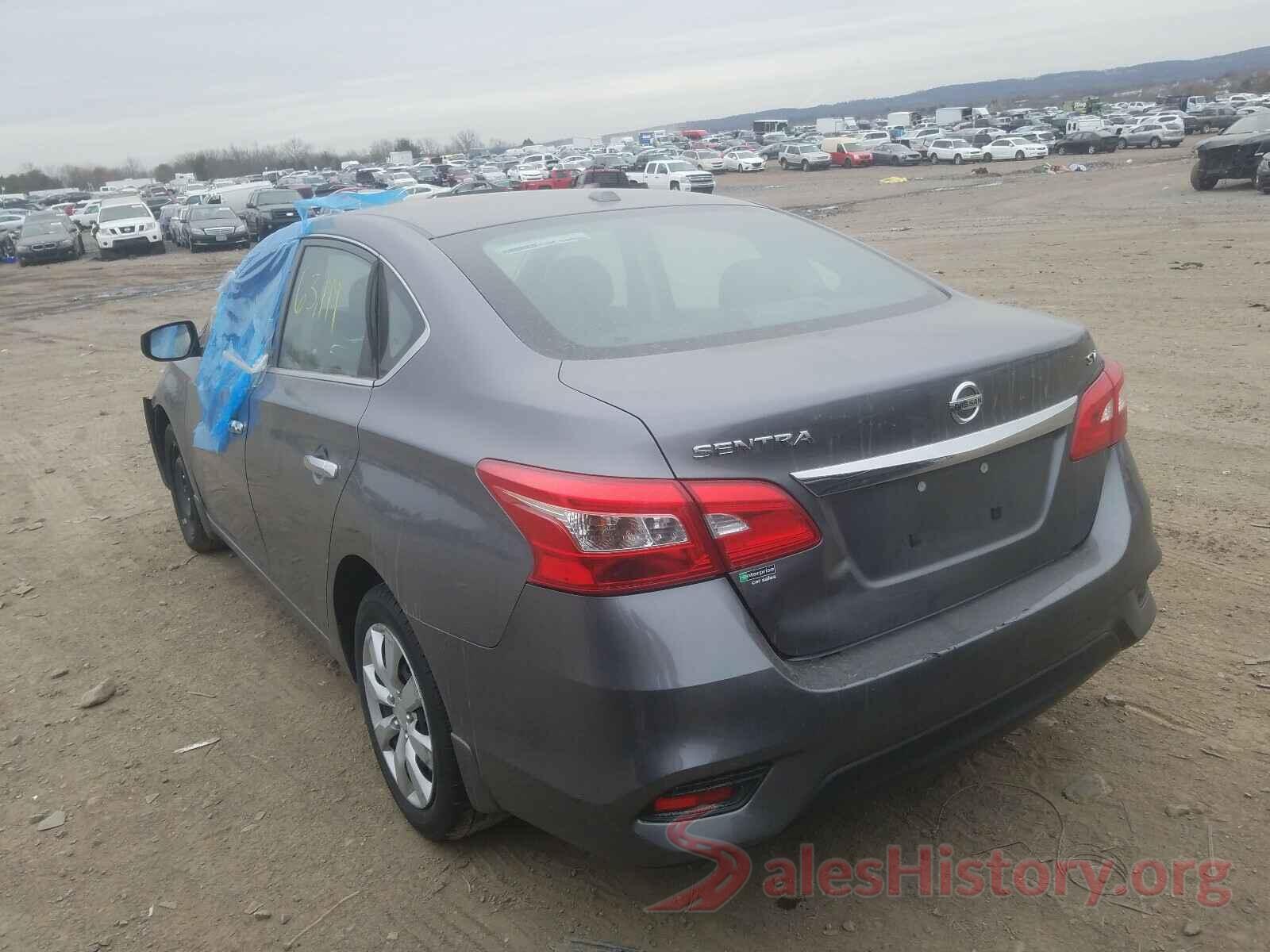 3N1AB7AP0HL712206 2017 NISSAN SENTRA