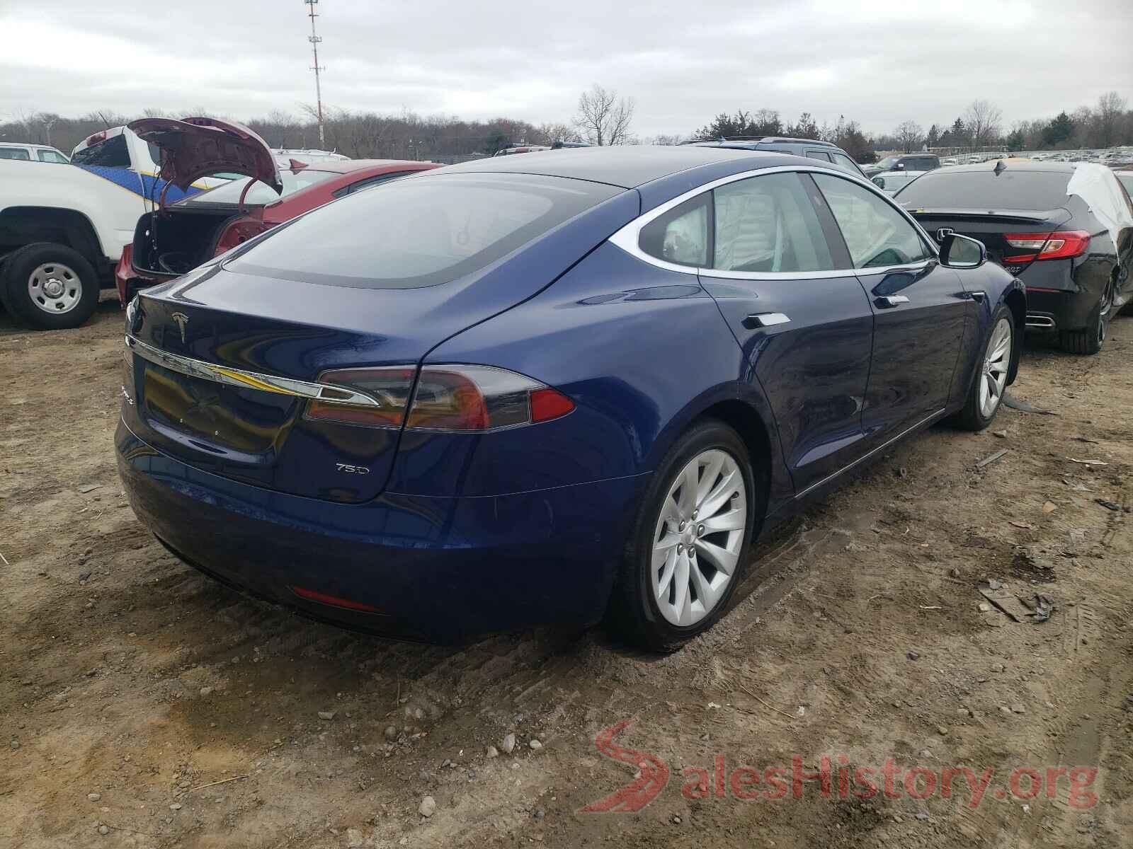 5YJSA1E25JF247359 2018 TESLA MODEL S