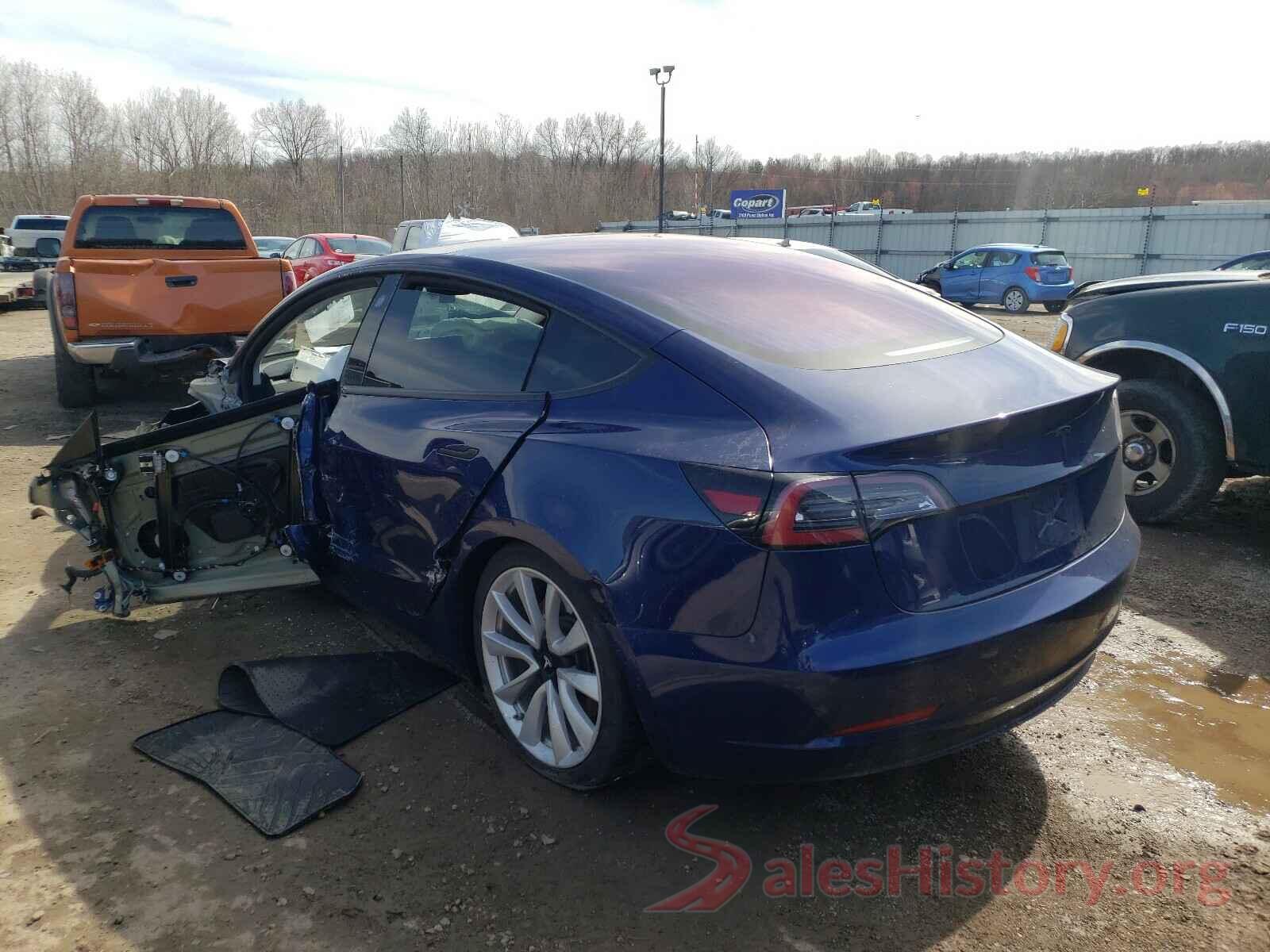 5YJ3E1EA0JF004672 2018 TESLA MODEL 3