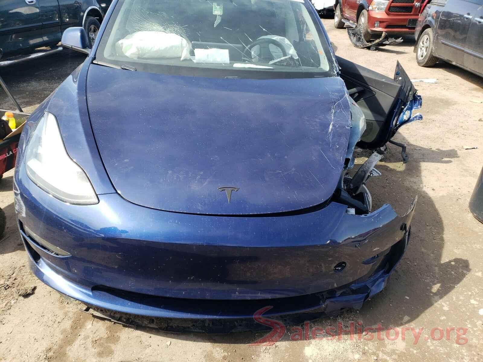 5YJ3E1EA0JF004672 2018 TESLA MODEL 3