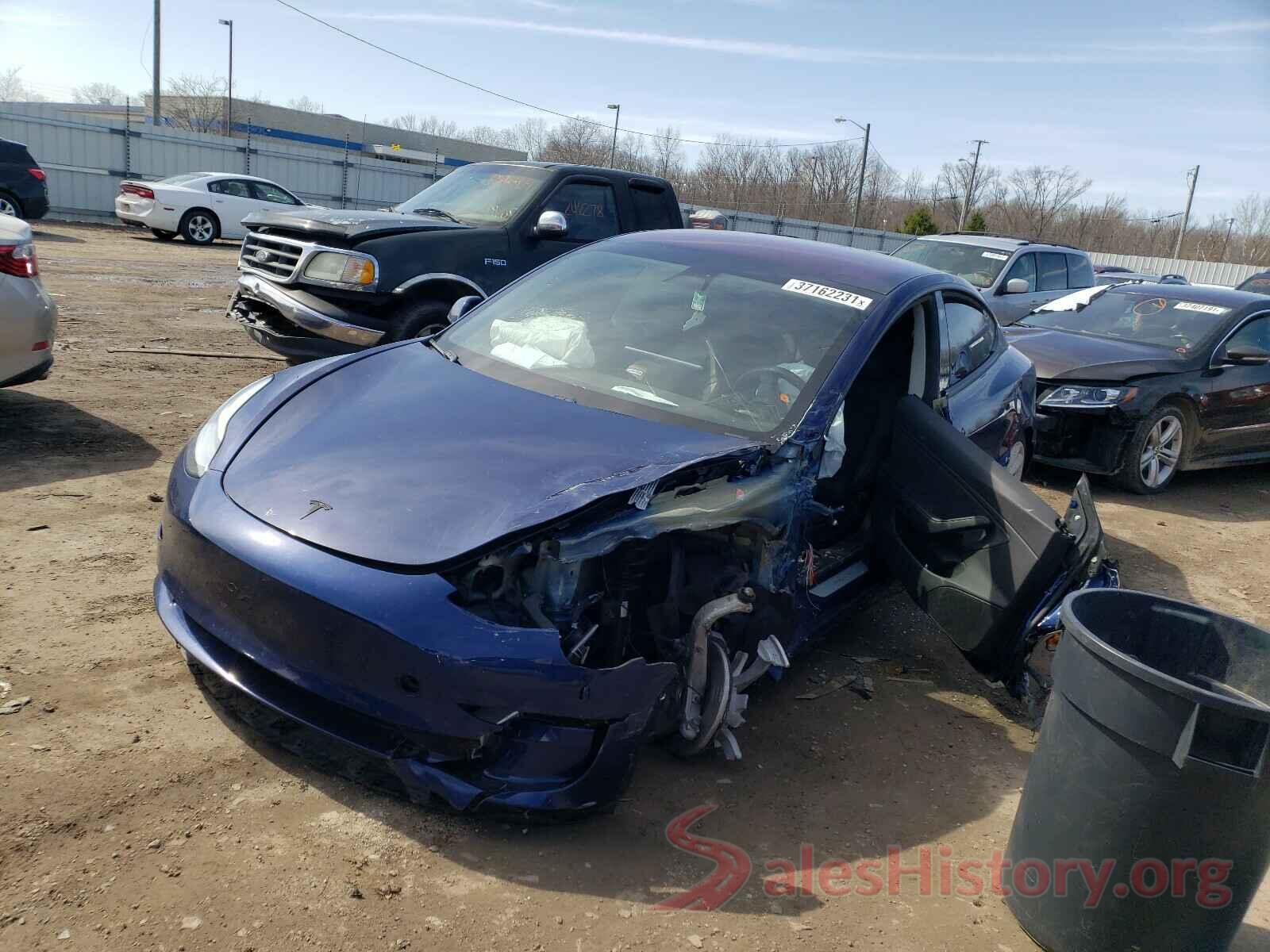 5YJ3E1EA0JF004672 2018 TESLA MODEL 3