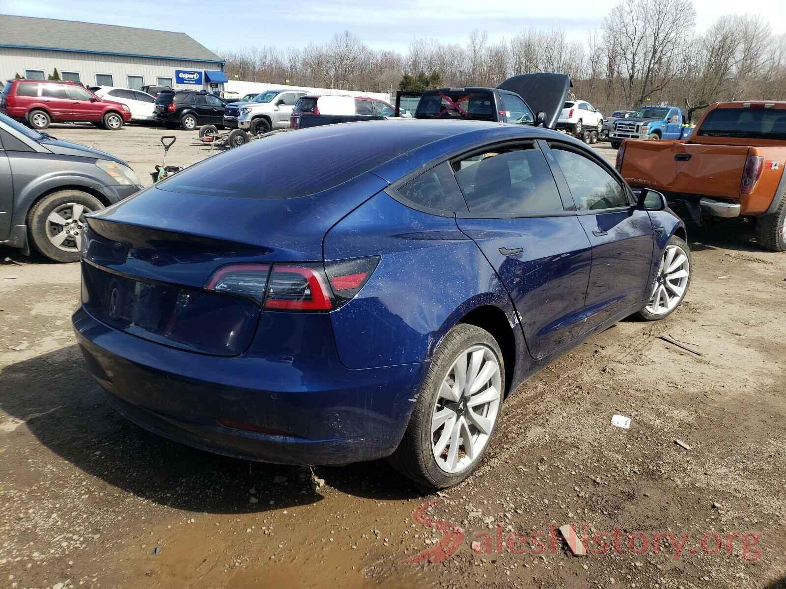 5YJ3E1EA0JF004672 2018 TESLA MODEL 3