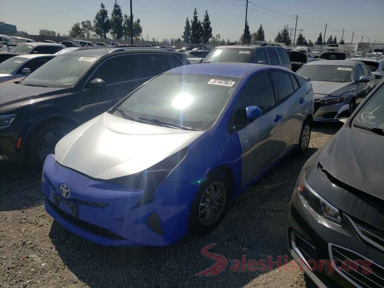 JTDKARFU0G3012274 2016 TOYOTA PRIUS