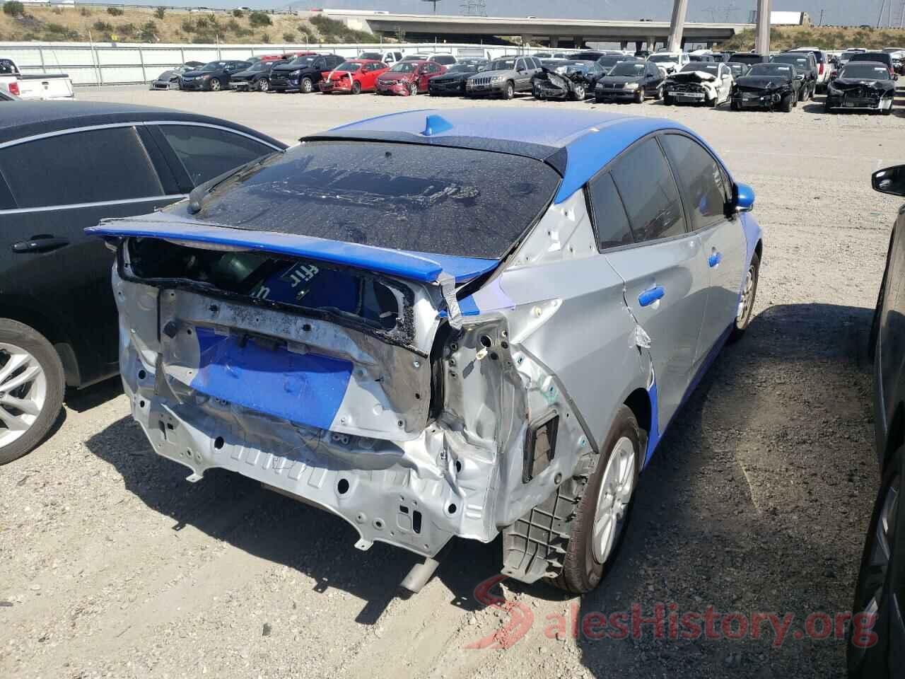 JTDKARFU0G3012274 2016 TOYOTA PRIUS