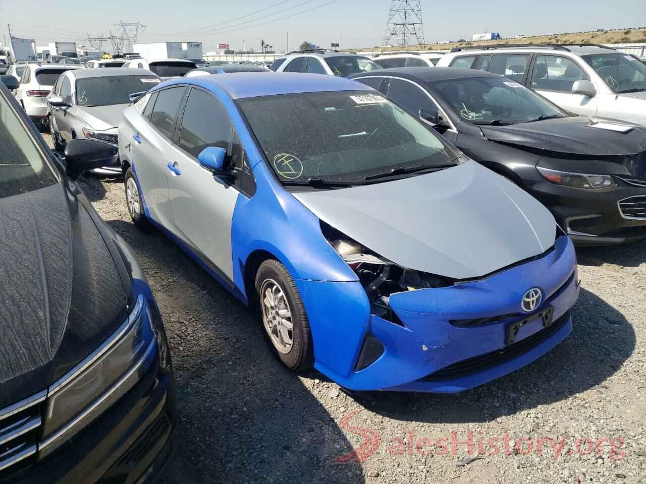 JTDKARFU0G3012274 2016 TOYOTA PRIUS