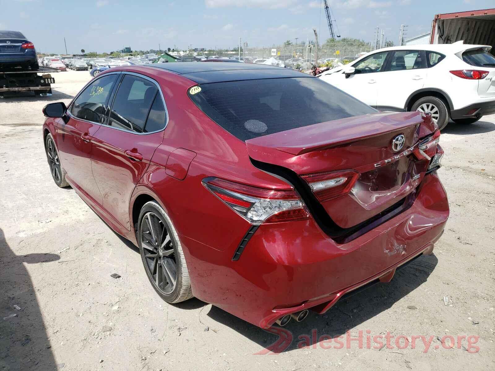 4T1B61HK8JU563595 2018 TOYOTA CAMRY