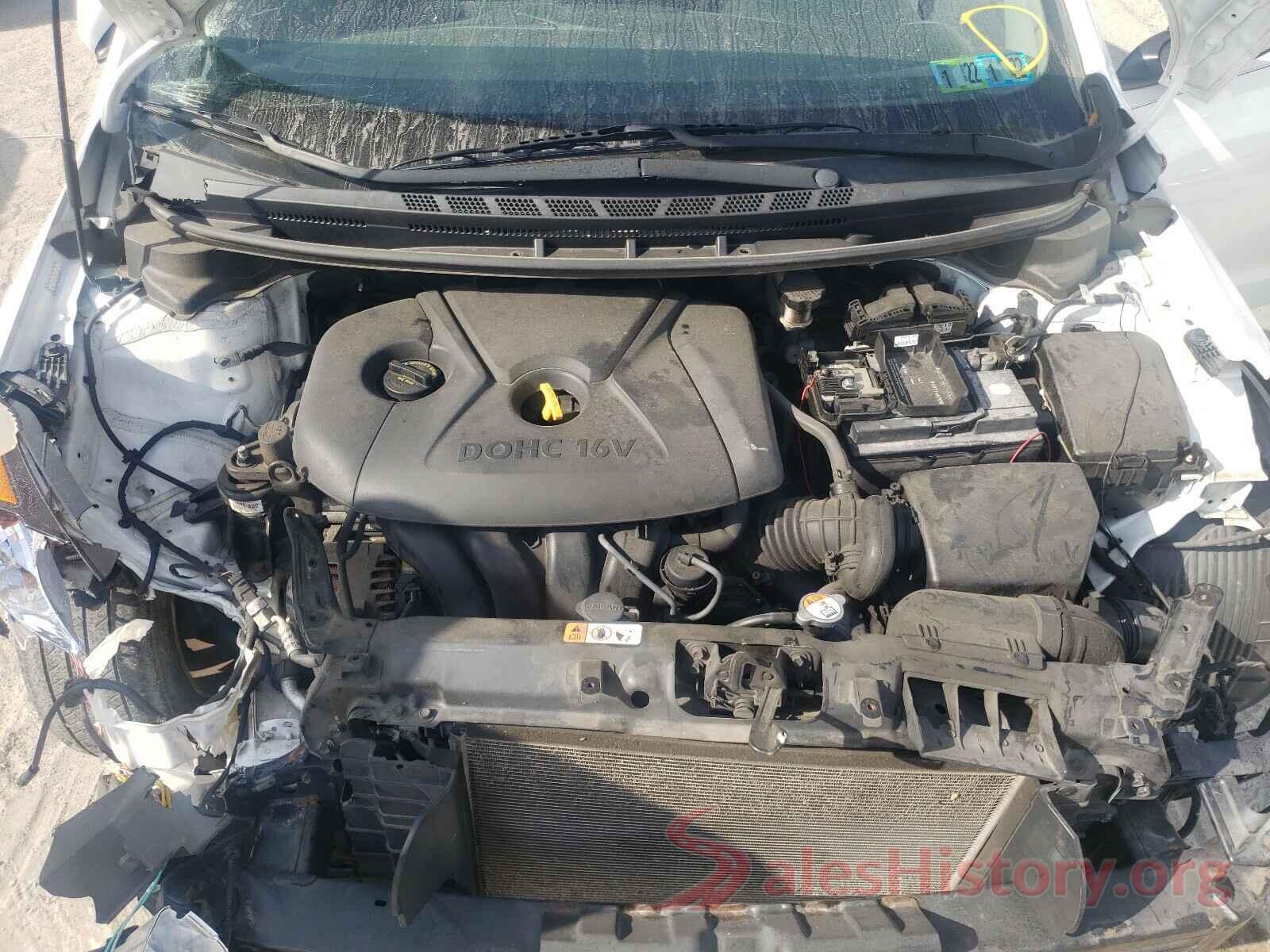 KNAFX4A69G5446514 2016 KIA FORTE