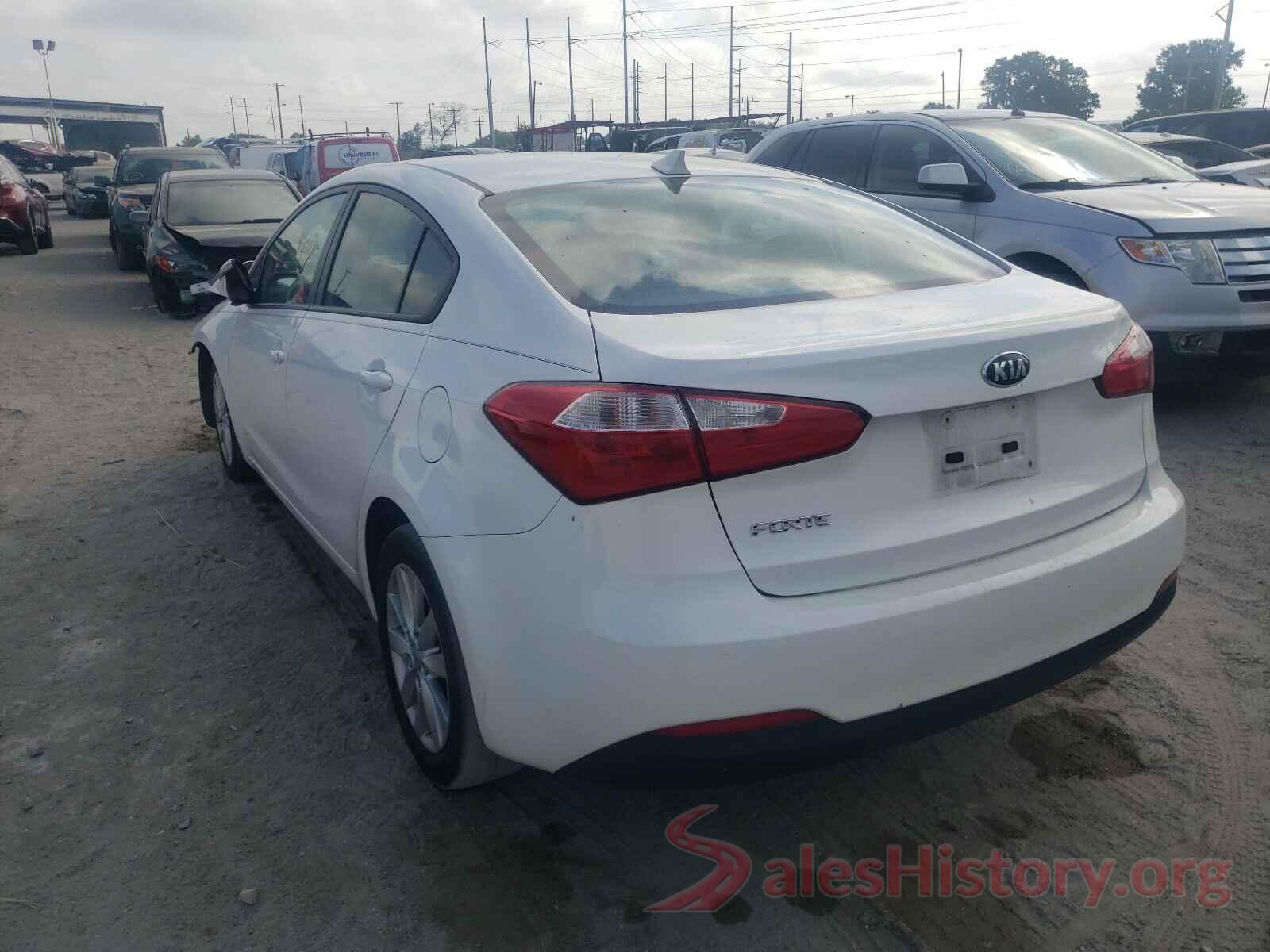 KNAFX4A69G5446514 2016 KIA FORTE