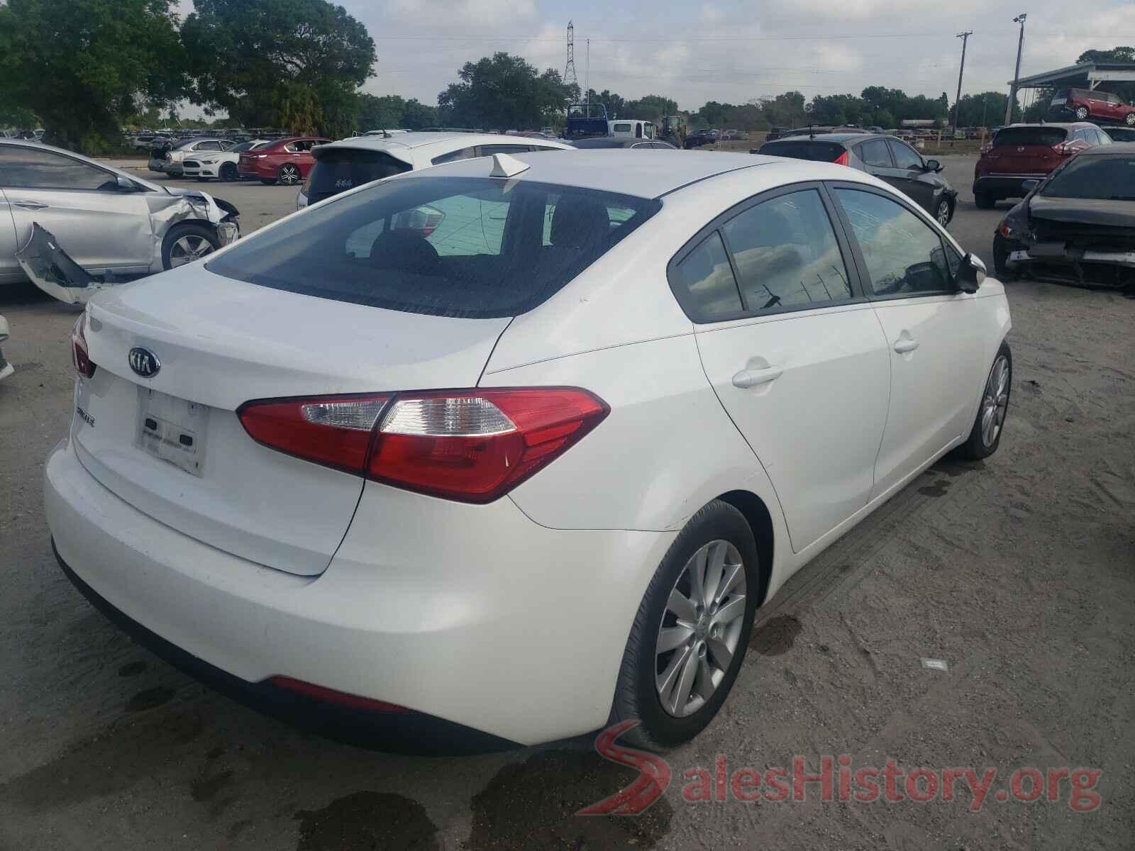 KNAFX4A69G5446514 2016 KIA FORTE