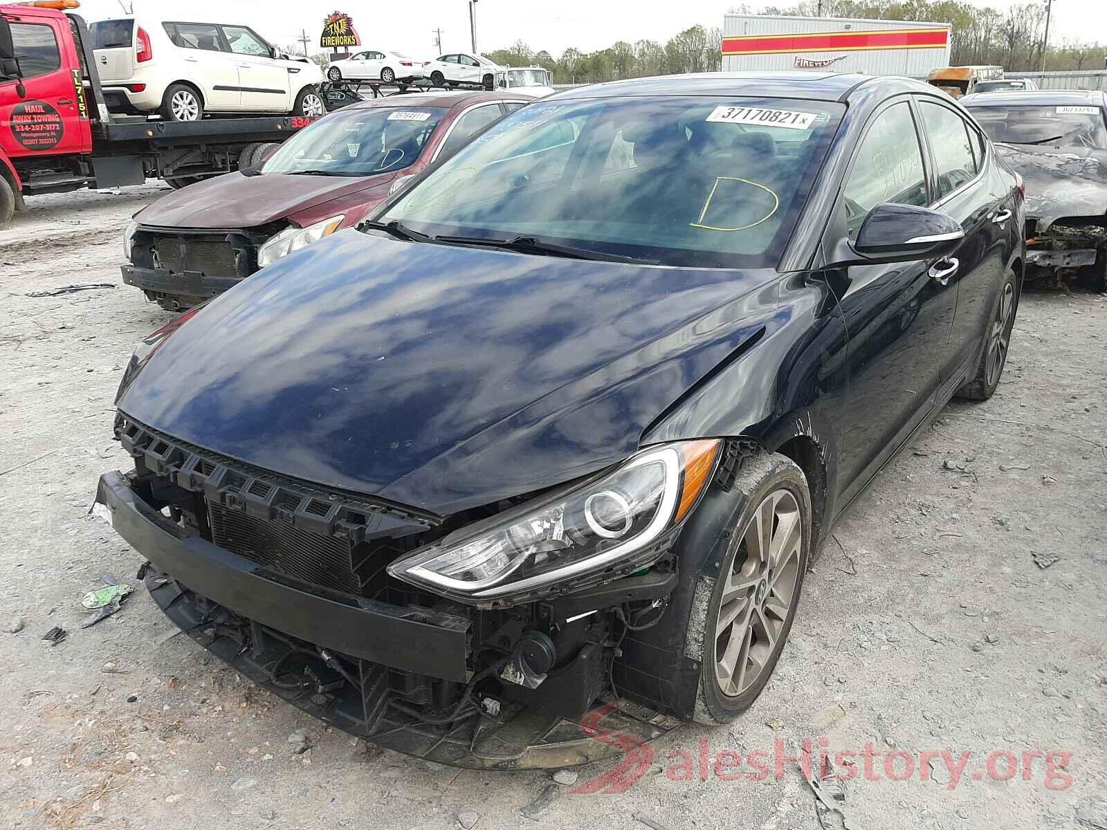 5NPD84LF4HH035351 2017 HYUNDAI ELANTRA