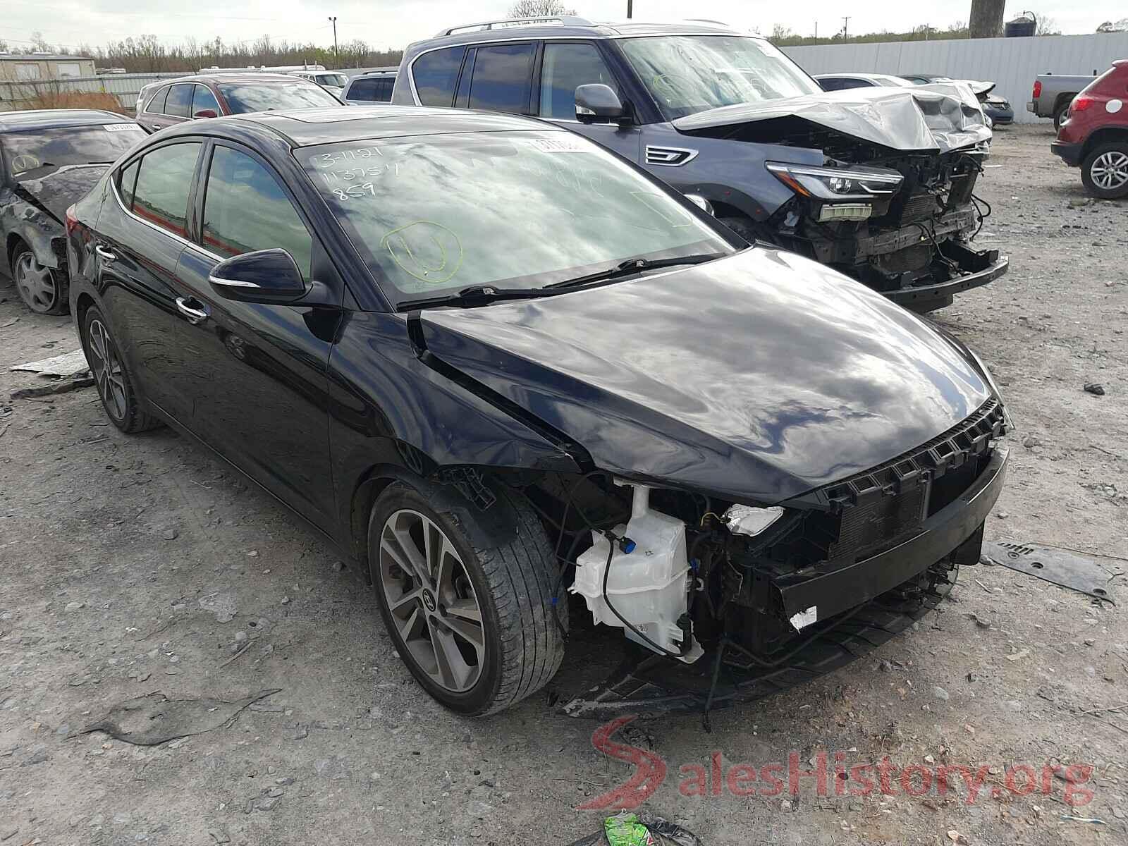 5NPD84LF4HH035351 2017 HYUNDAI ELANTRA