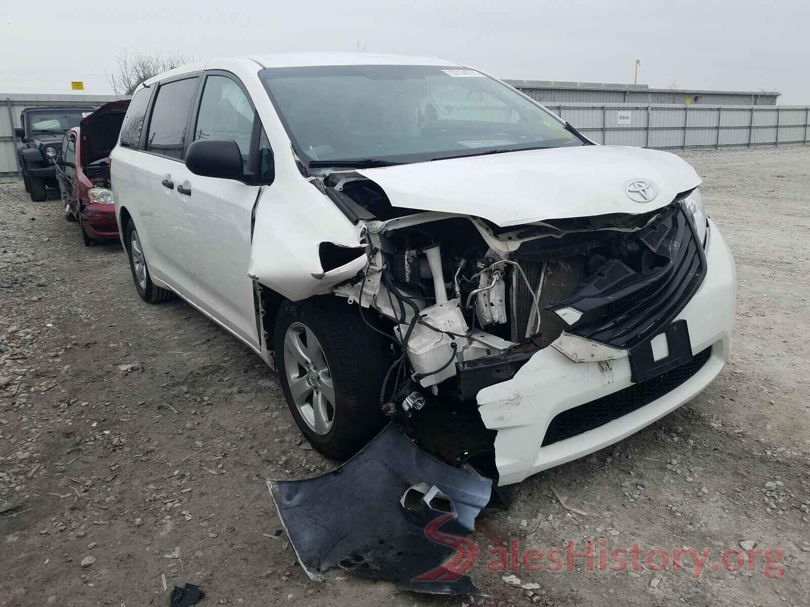 5TDZK3DC8GS730317 2016 TOYOTA SIENNA