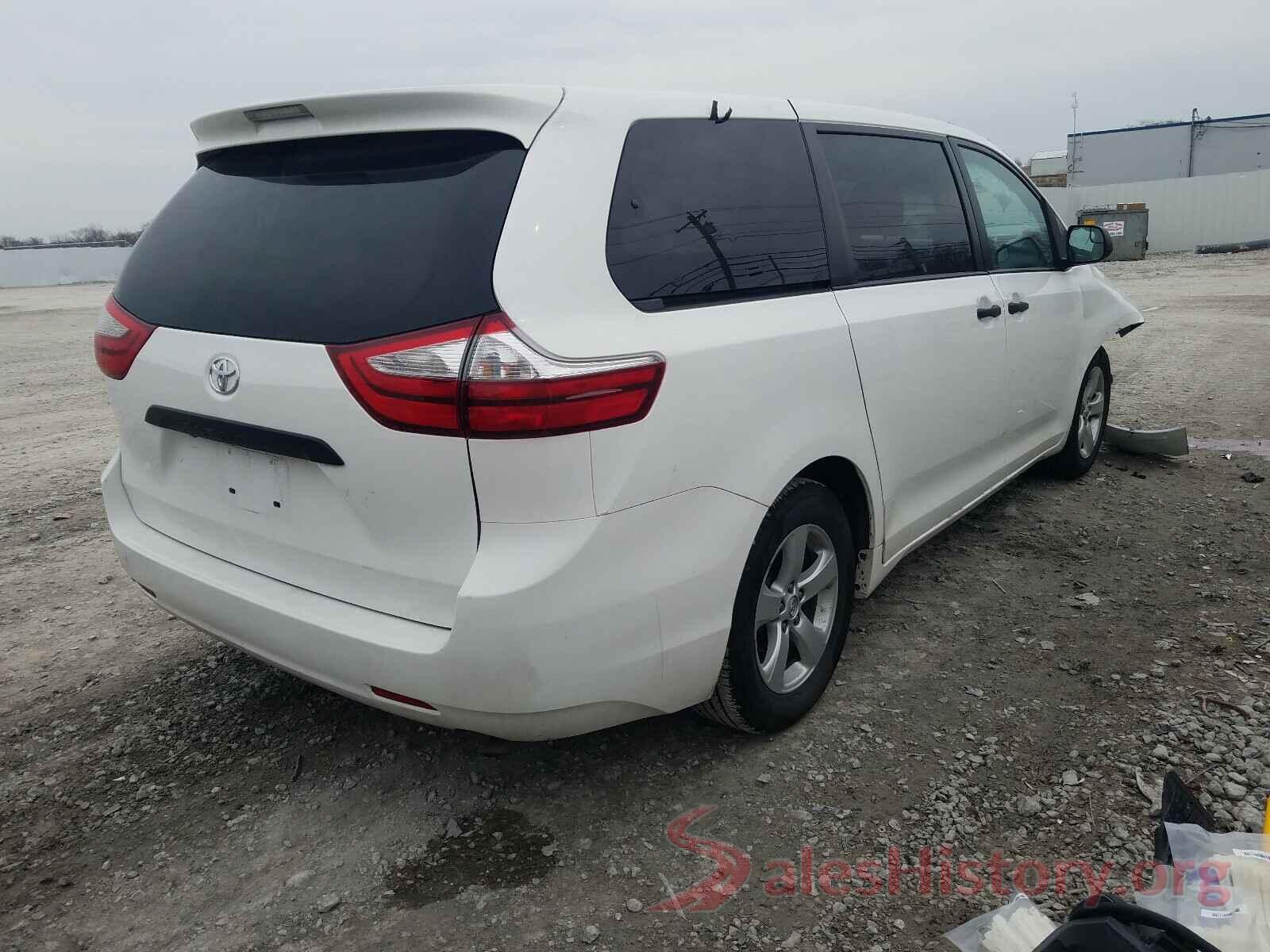 5TDZK3DC8GS730317 2016 TOYOTA SIENNA