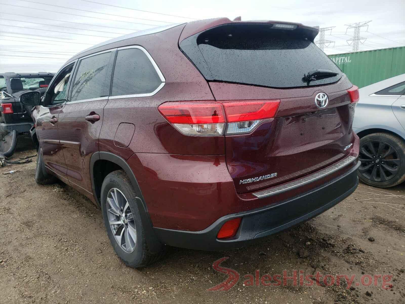 5TDJZRFH2JS813351 2018 TOYOTA HIGHLANDER