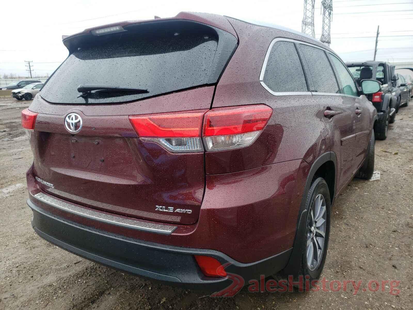 5TDJZRFH2JS813351 2018 TOYOTA HIGHLANDER