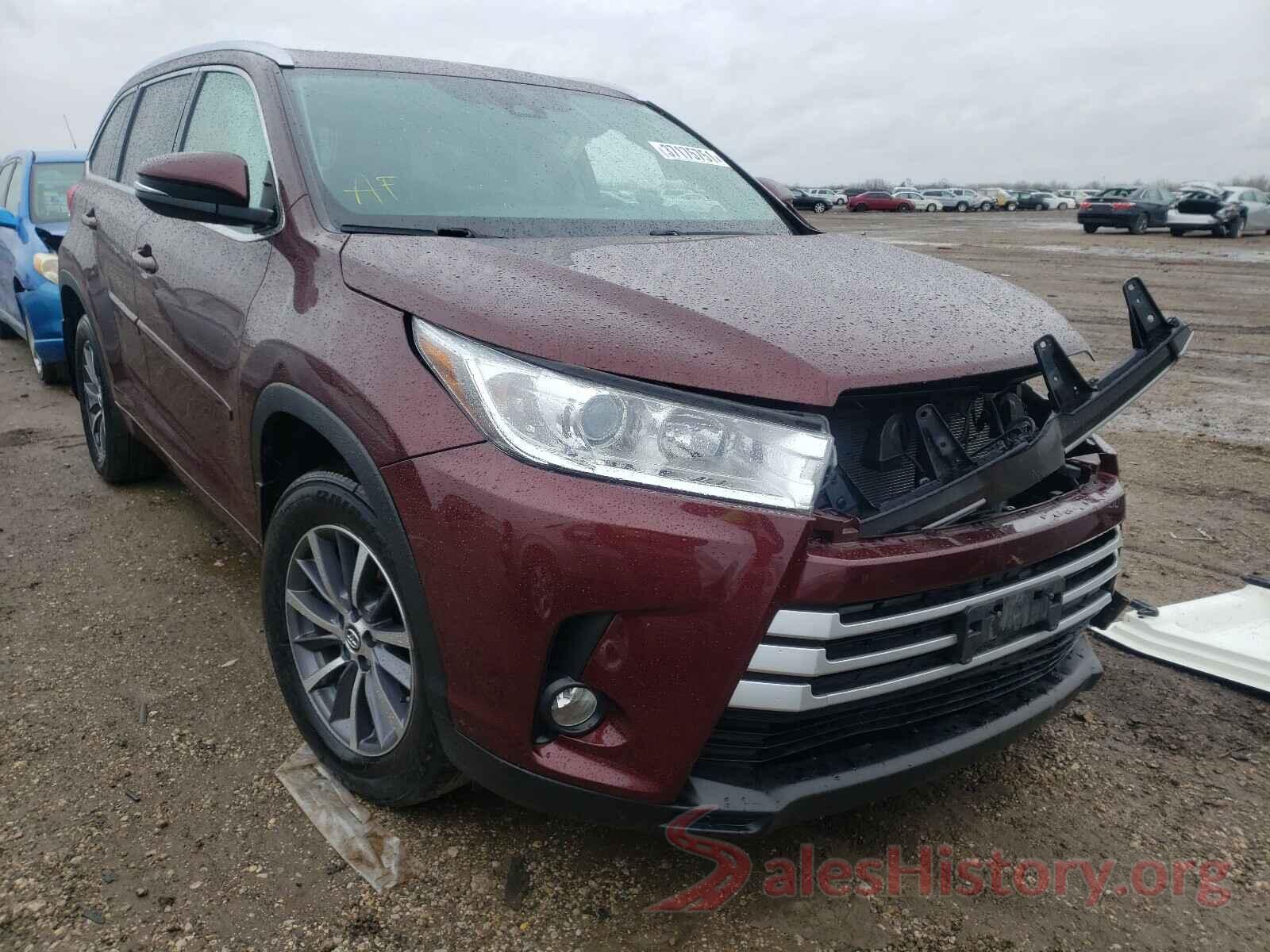 5TDJZRFH2JS813351 2018 TOYOTA HIGHLANDER