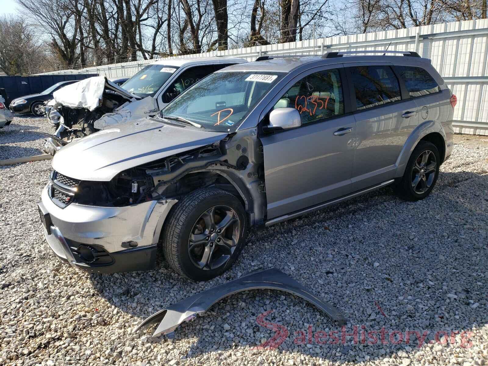 3C4PDDGG2HT543216 2017 DODGE JOURNEY