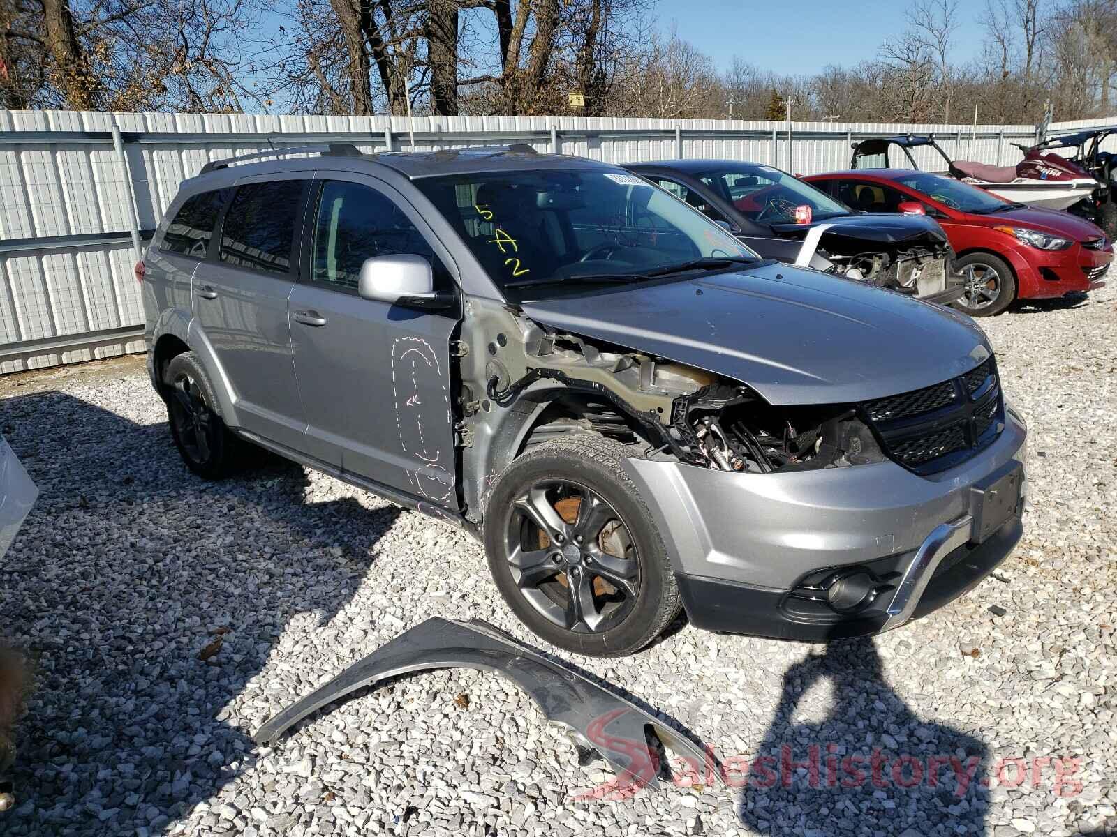 3C4PDDGG2HT543216 2017 DODGE JOURNEY