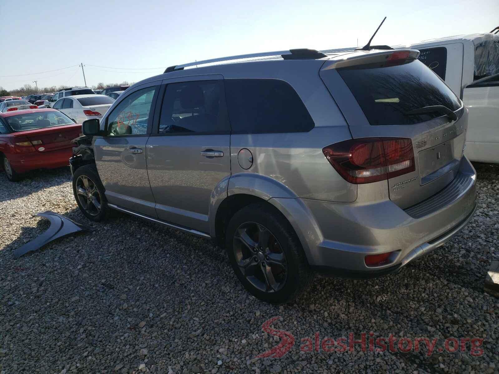 3C4PDDGG2HT543216 2017 DODGE JOURNEY