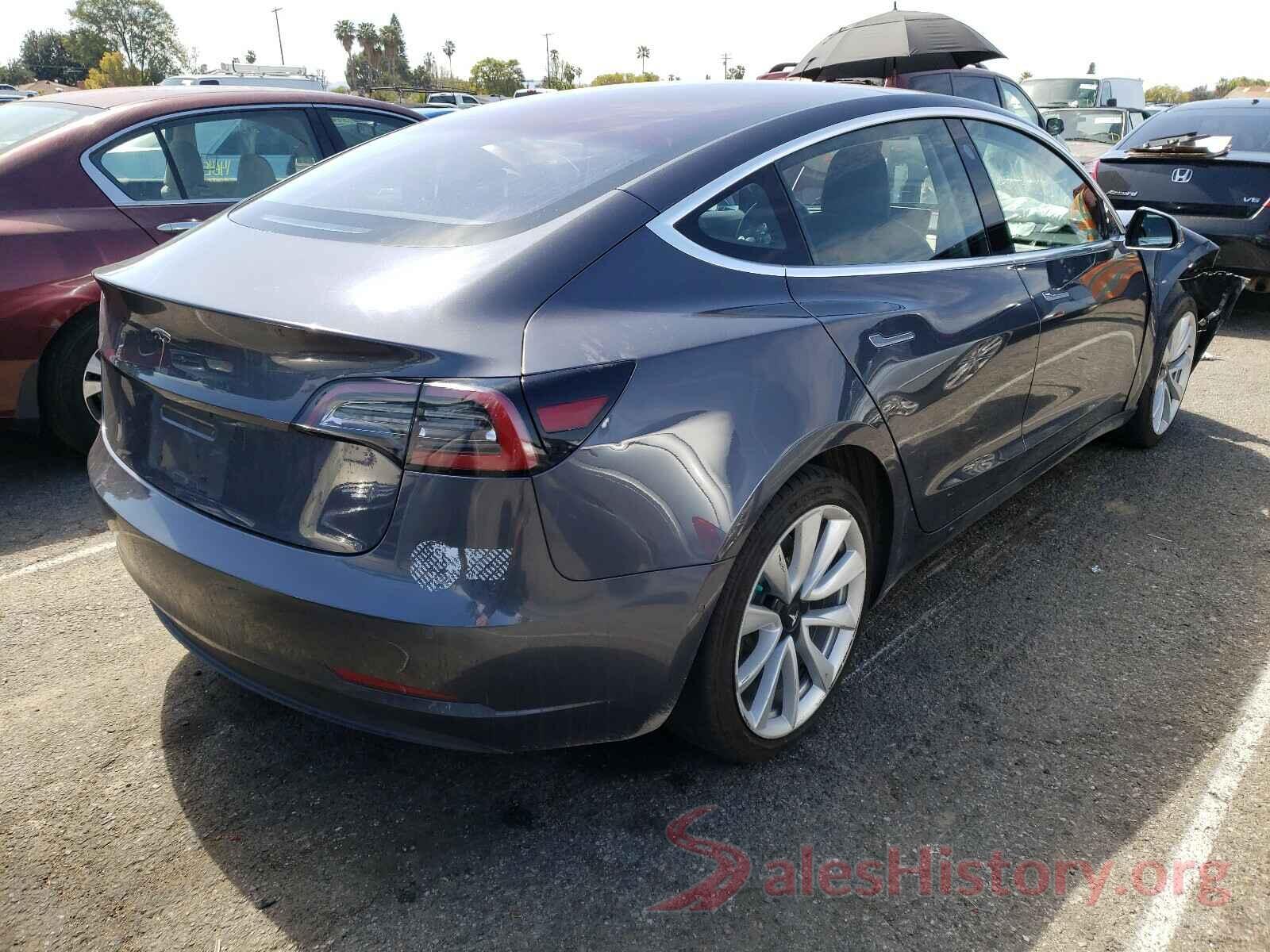 5YJ3E1EA2JF013437 2018 TESLA MODEL 3