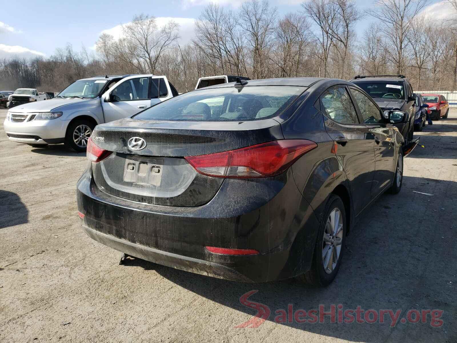 5NPDH4AE7GH693500 2016 HYUNDAI ELANTRA