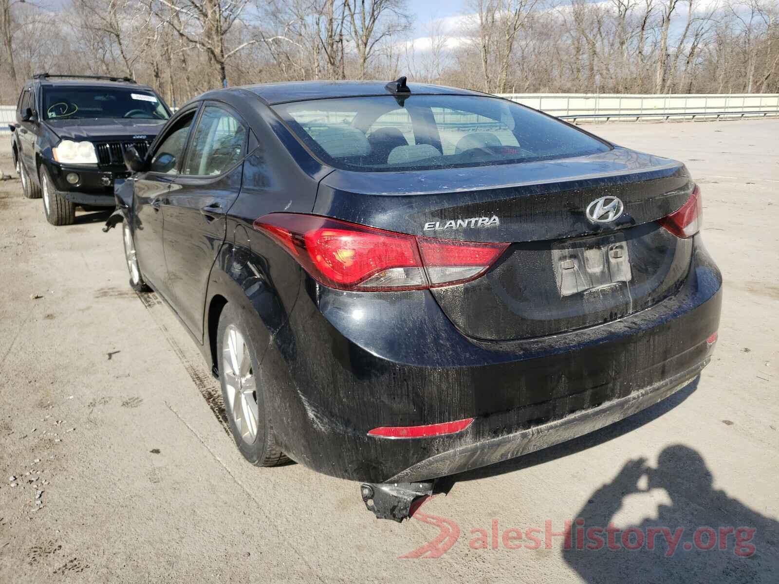 5NPDH4AE7GH693500 2016 HYUNDAI ELANTRA