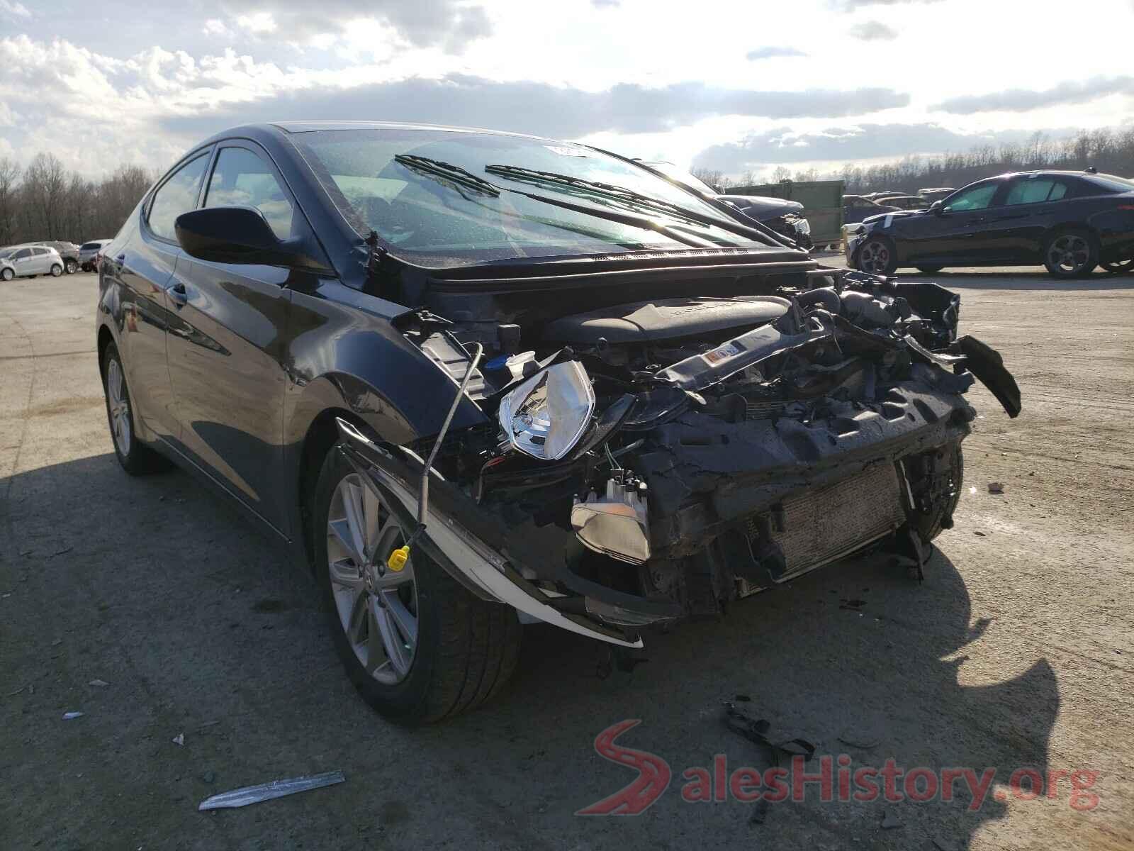 5NPDH4AE7GH693500 2016 HYUNDAI ELANTRA