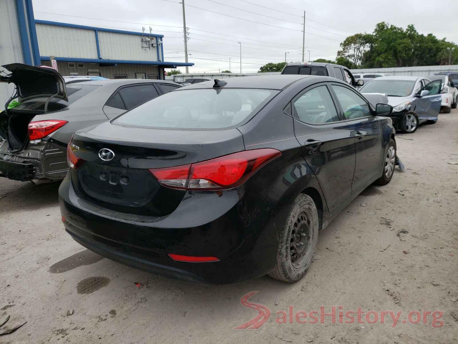 5NPDH4AE5GH770770 2016 HYUNDAI ELANTRA