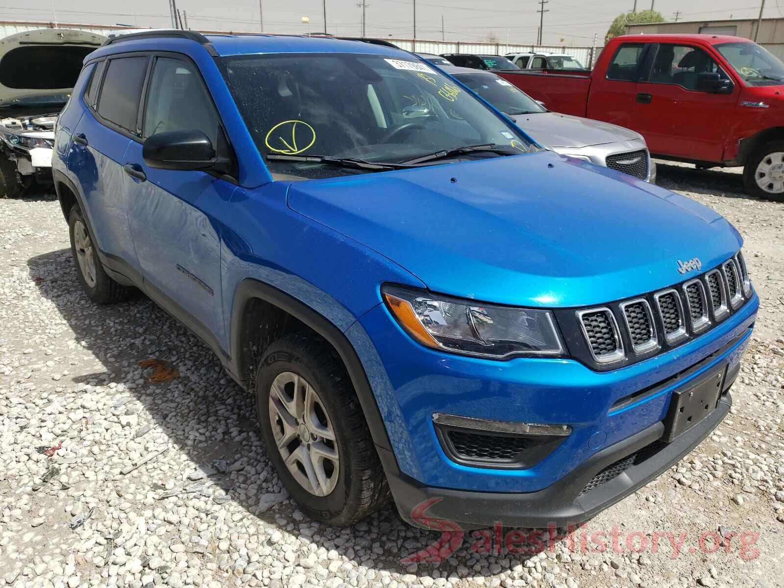 3C4NJDAB8HT656066 2017 JEEP COMPASS