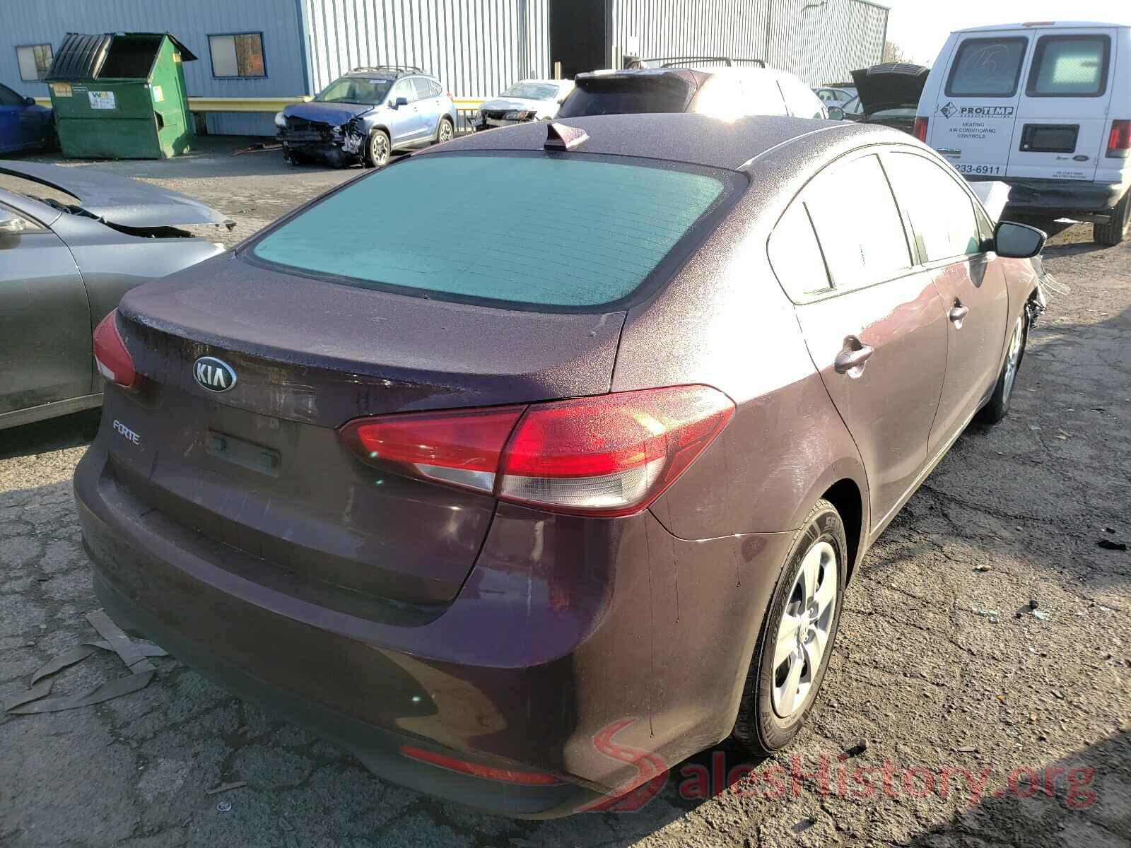 3KPFL4A72JE181289 2018 KIA FORTE