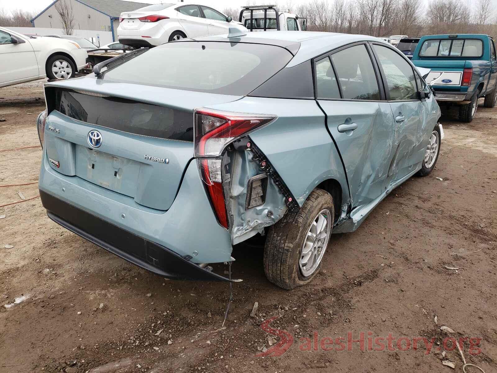 JTDKARFU7H3052966 2017 TOYOTA PRIUS