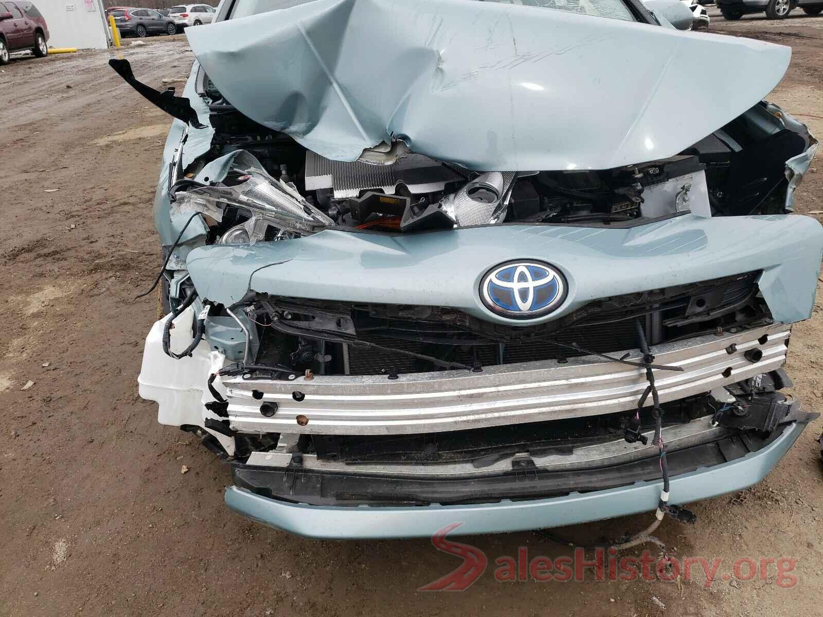 JTDKARFU7H3052966 2017 TOYOTA PRIUS