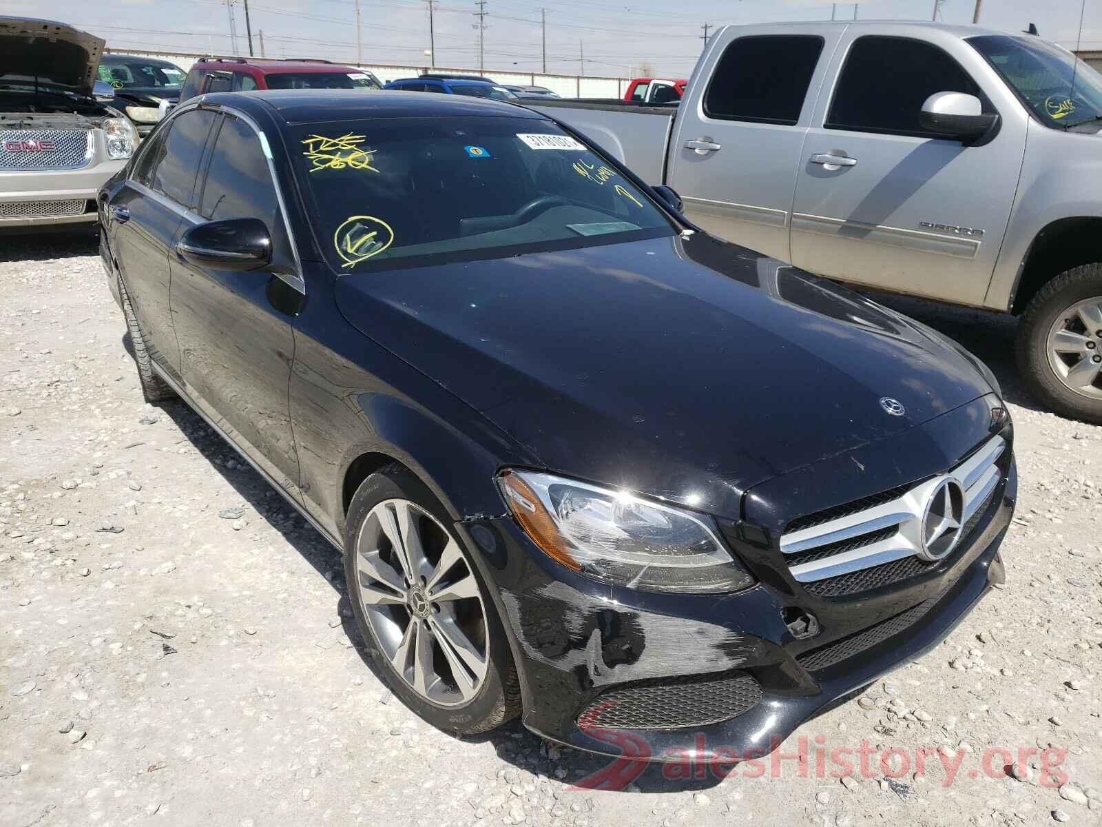 55SWF4JB1JU260411 2018 MERCEDES-BENZ C CLASS