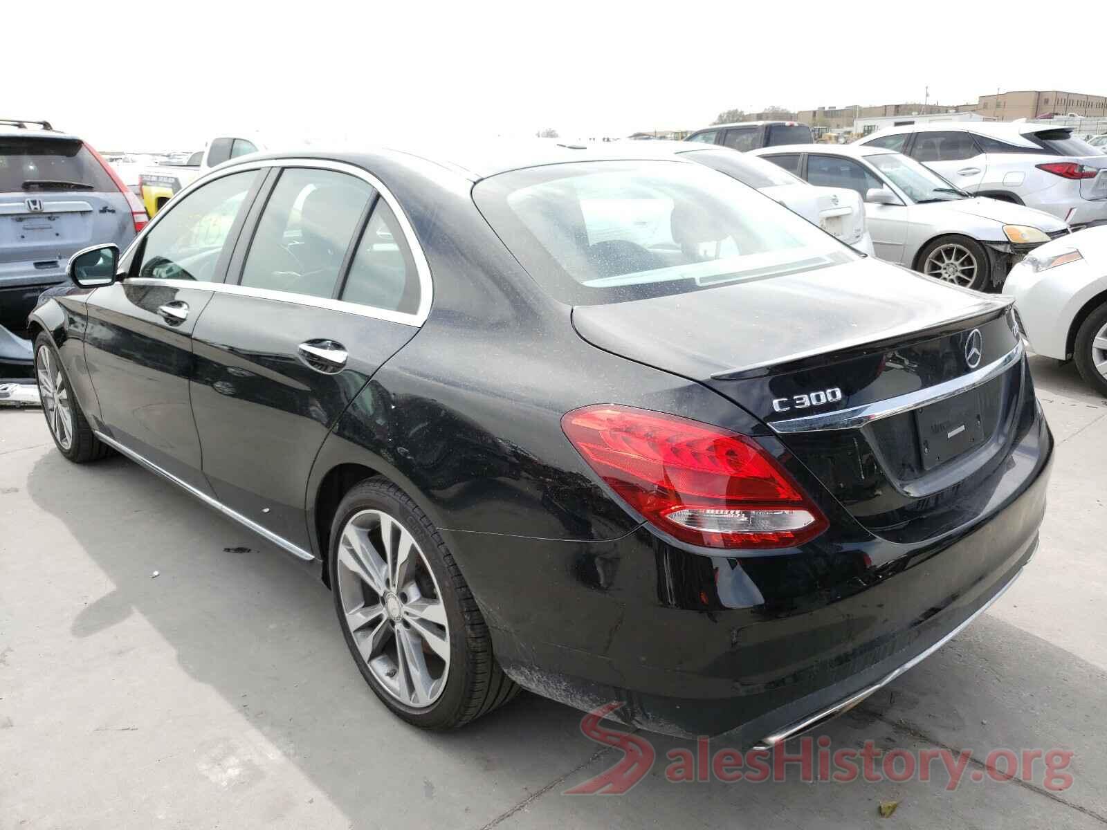 55SWF4JB0GU165556 2016 MERCEDES-BENZ C CLASS