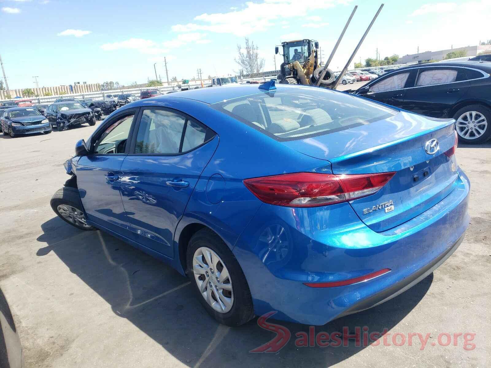 5NPD74LF1HH104662 2017 HYUNDAI ELANTRA