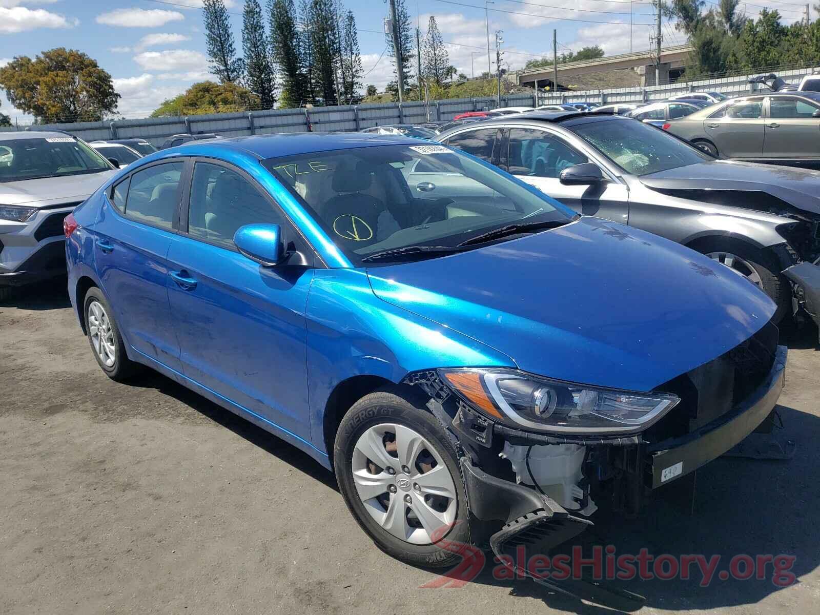 5NPD74LF1HH104662 2017 HYUNDAI ELANTRA