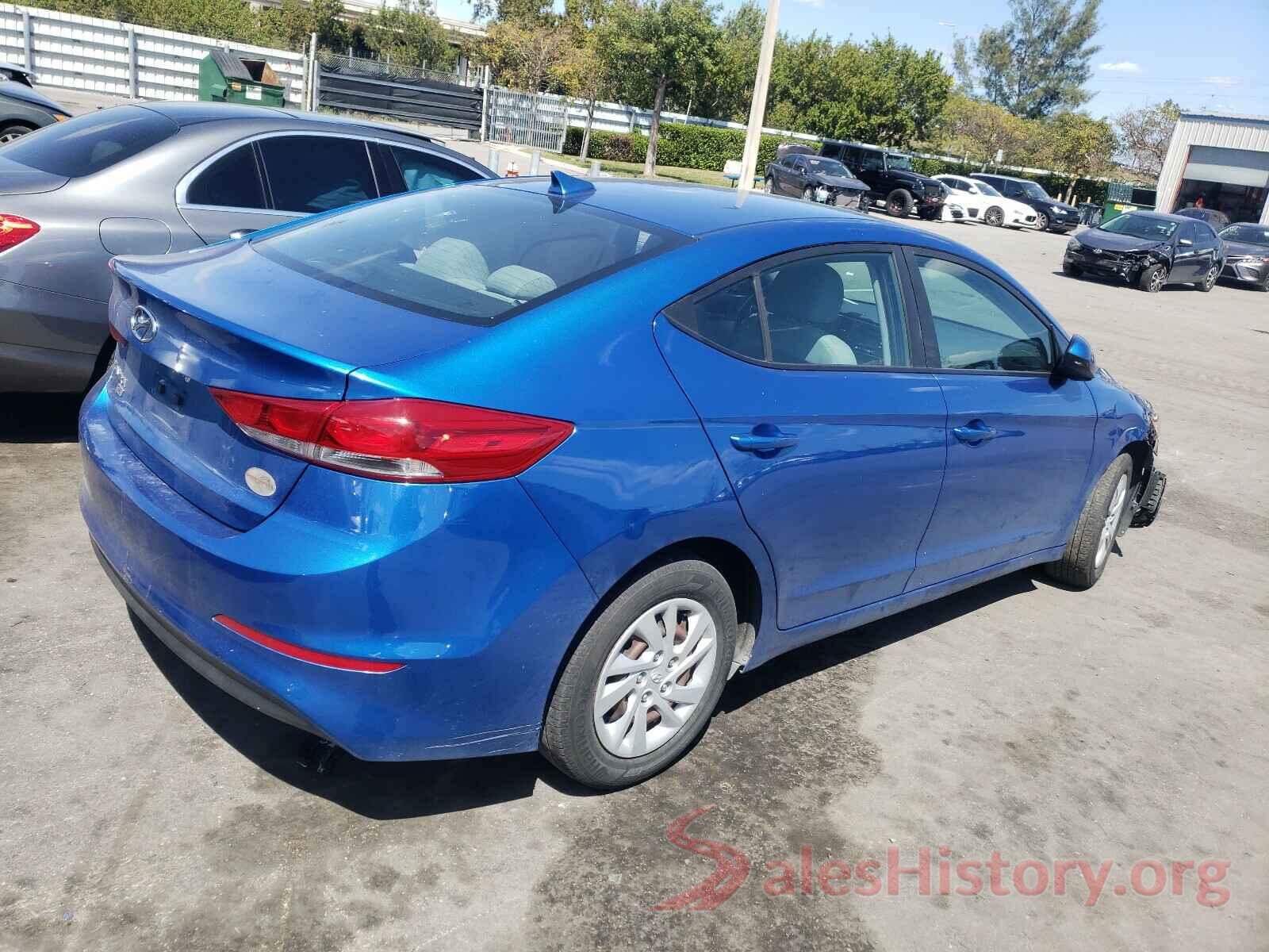 5NPD74LF1HH104662 2017 HYUNDAI ELANTRA